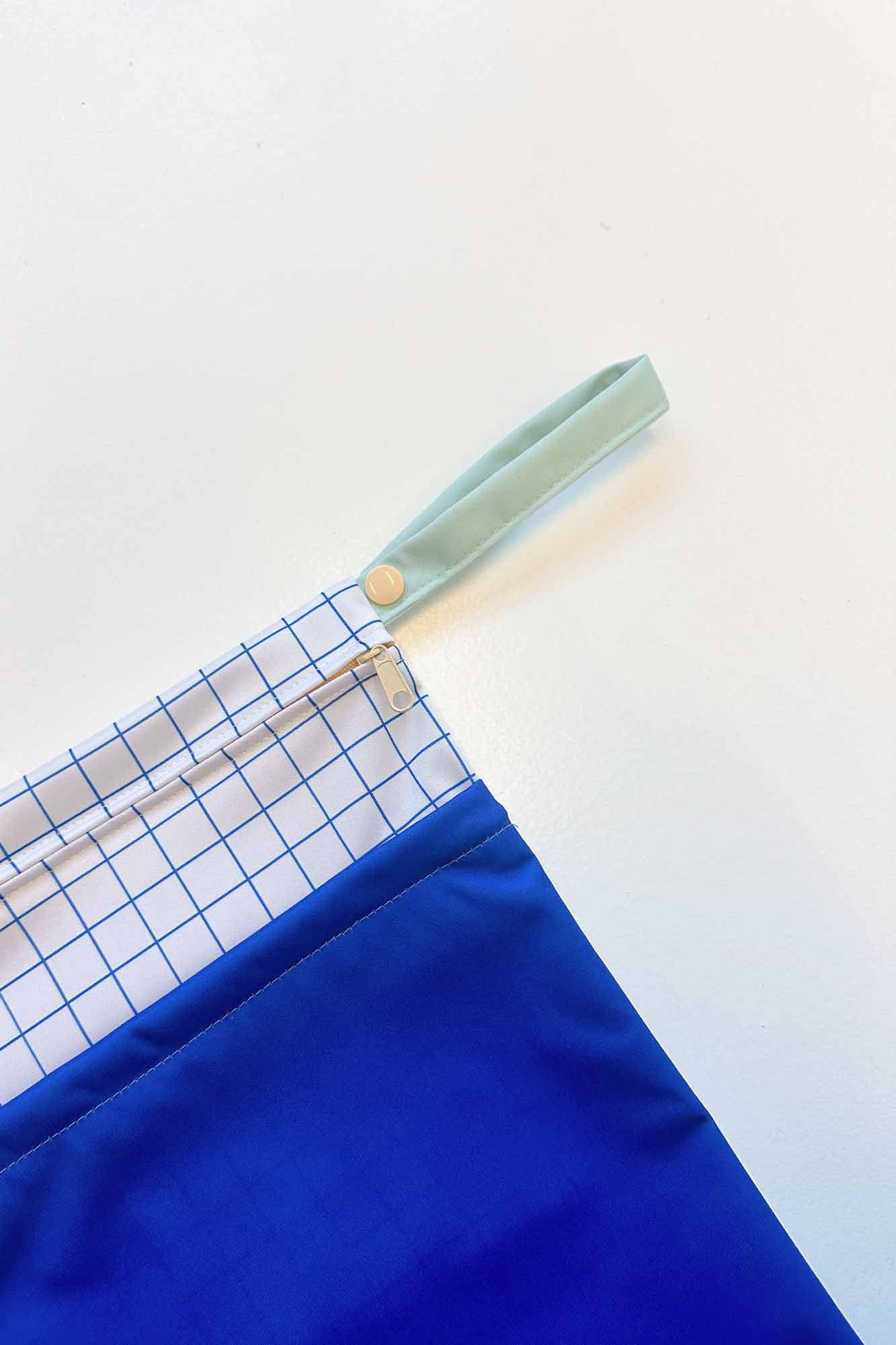 Personalisable Cobalt Wet Bag