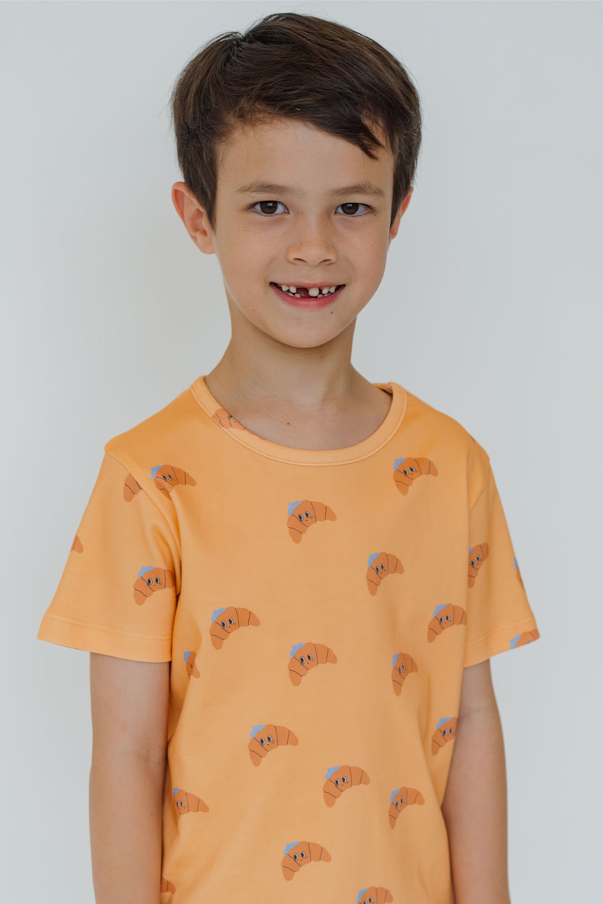 Clement Croissant Tshirt - Peach