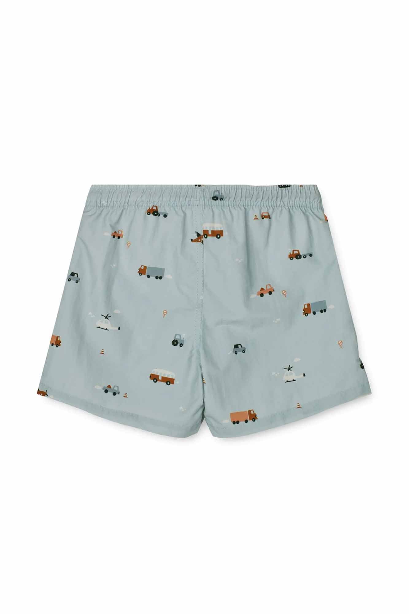 Liewood Vehicles/Dove Blue Duke Board Shorts