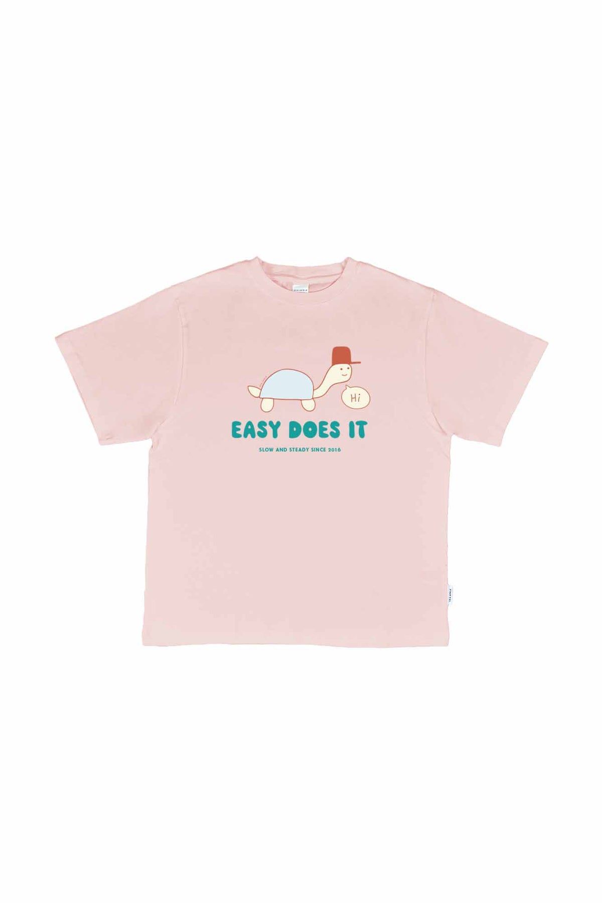 Easy Does It Blush Oversized Tee