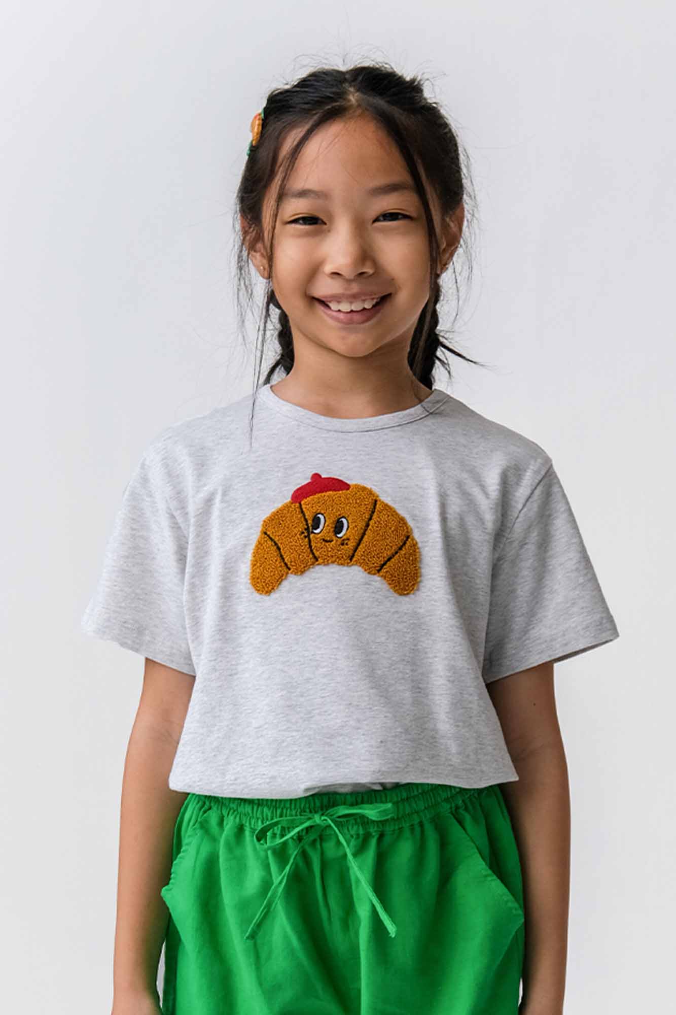 Fuzzy Clement Croissant Tshirt