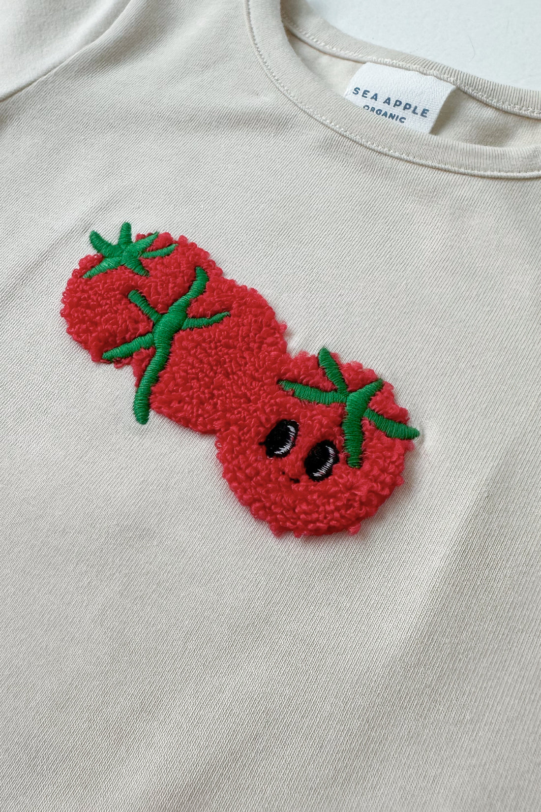 Fuzzy Tomato Onesie
