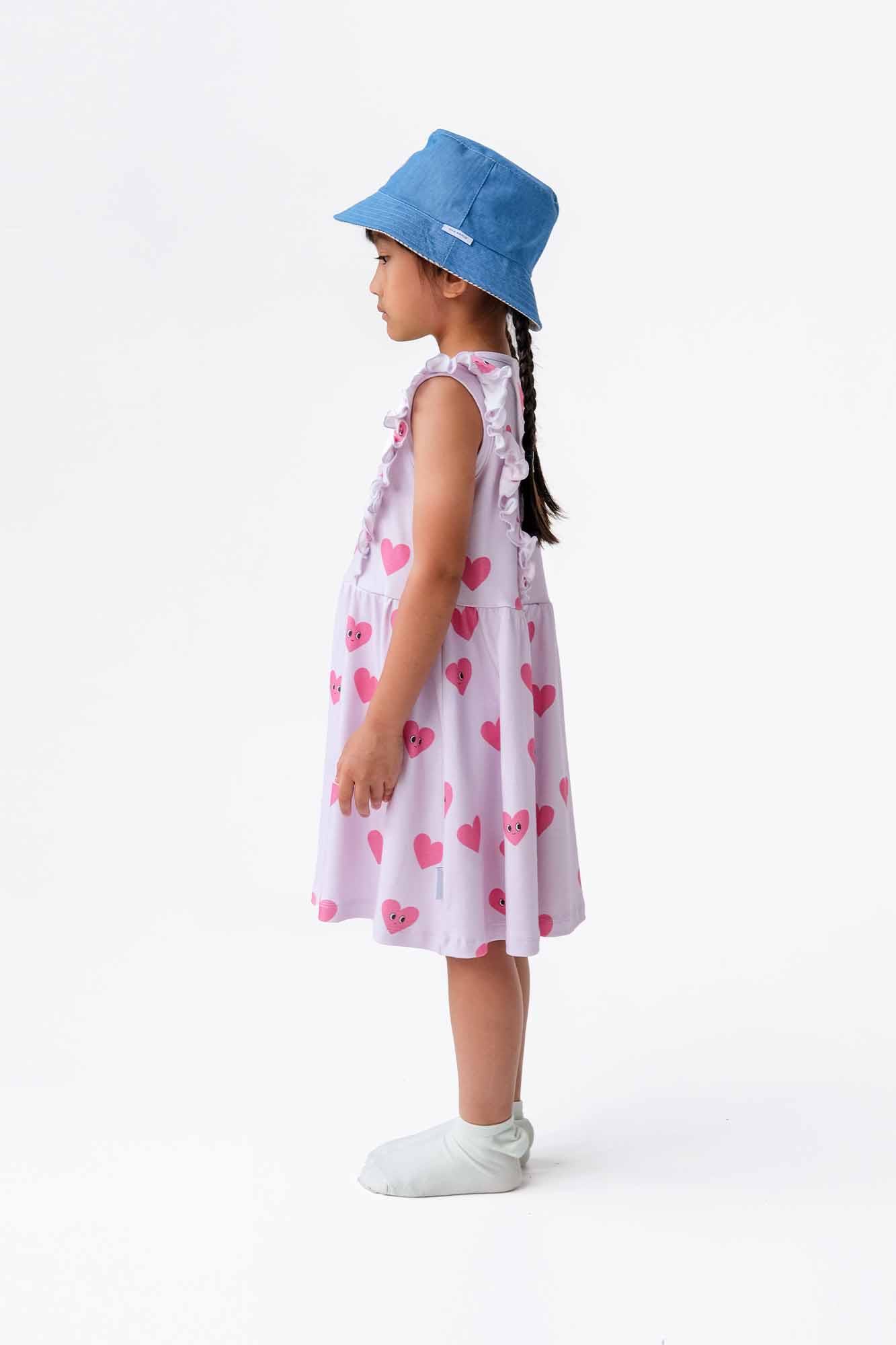 Hailey Heart Ruffled Dress