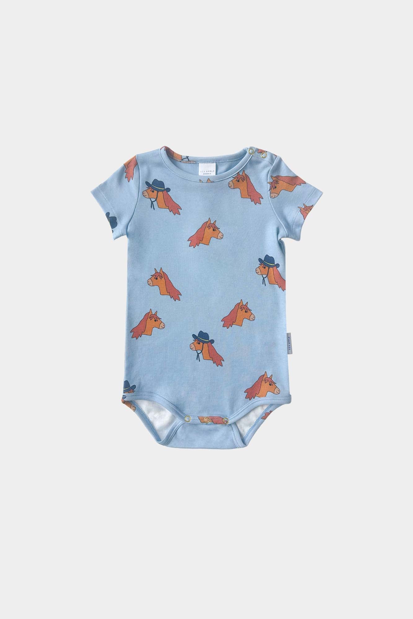 Horse Blue Onesie