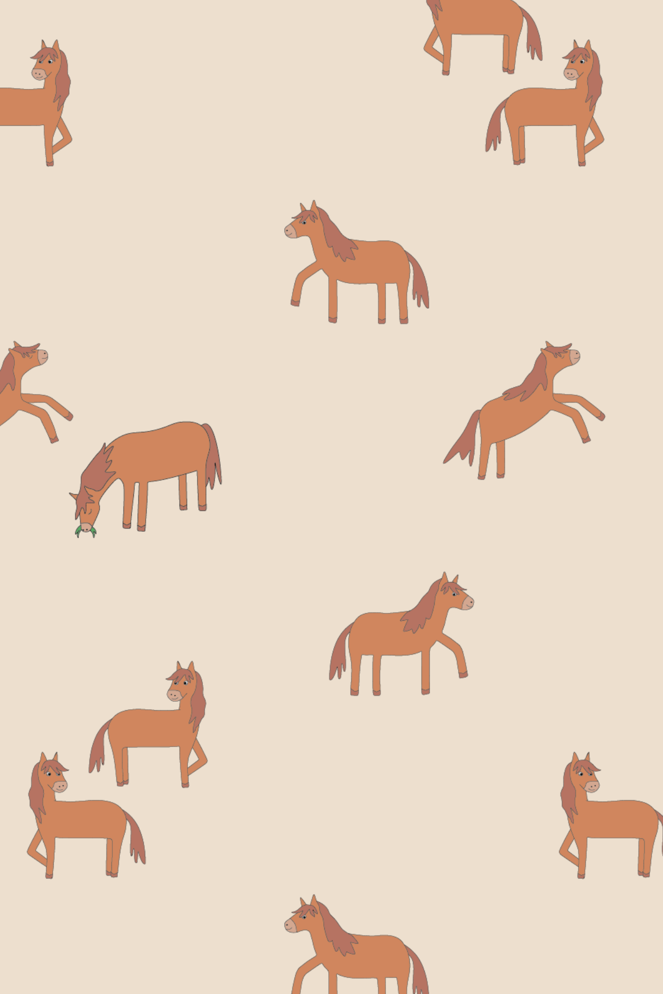 Horse Run Shorts Romper