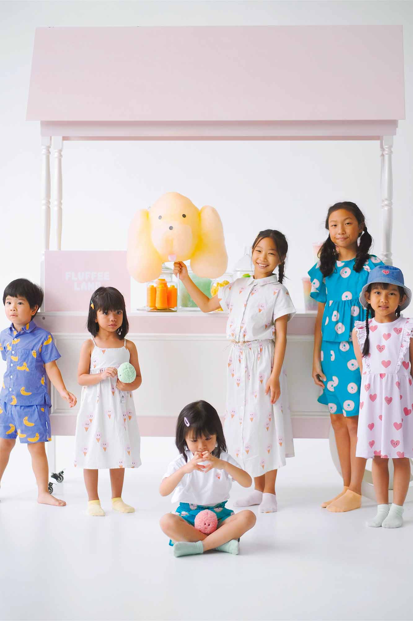 Illy Ice Cream Midi Dress