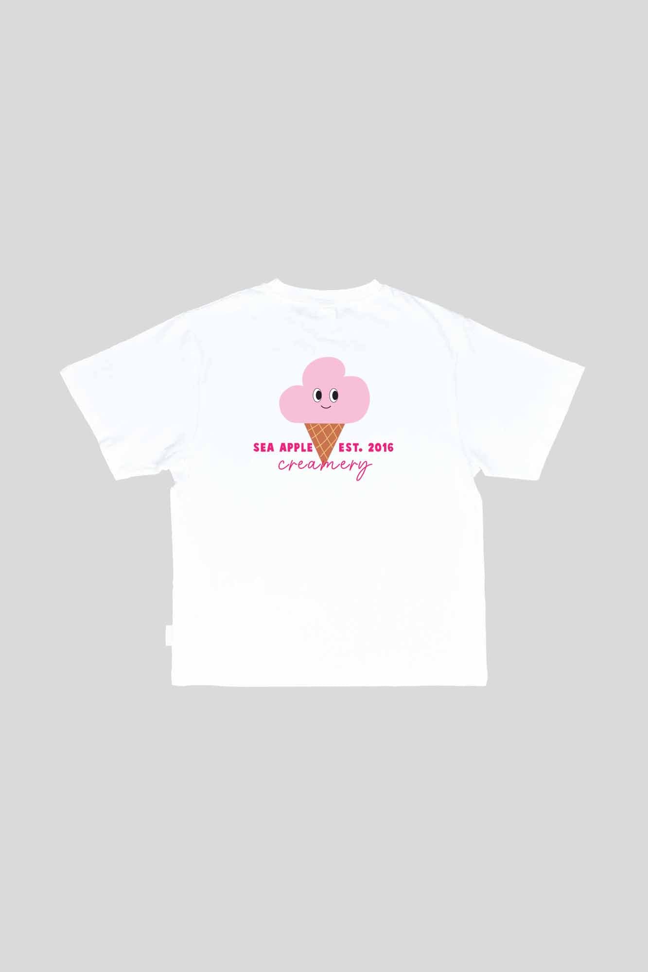 Illy Ice Cream Cloud Oversized Tee