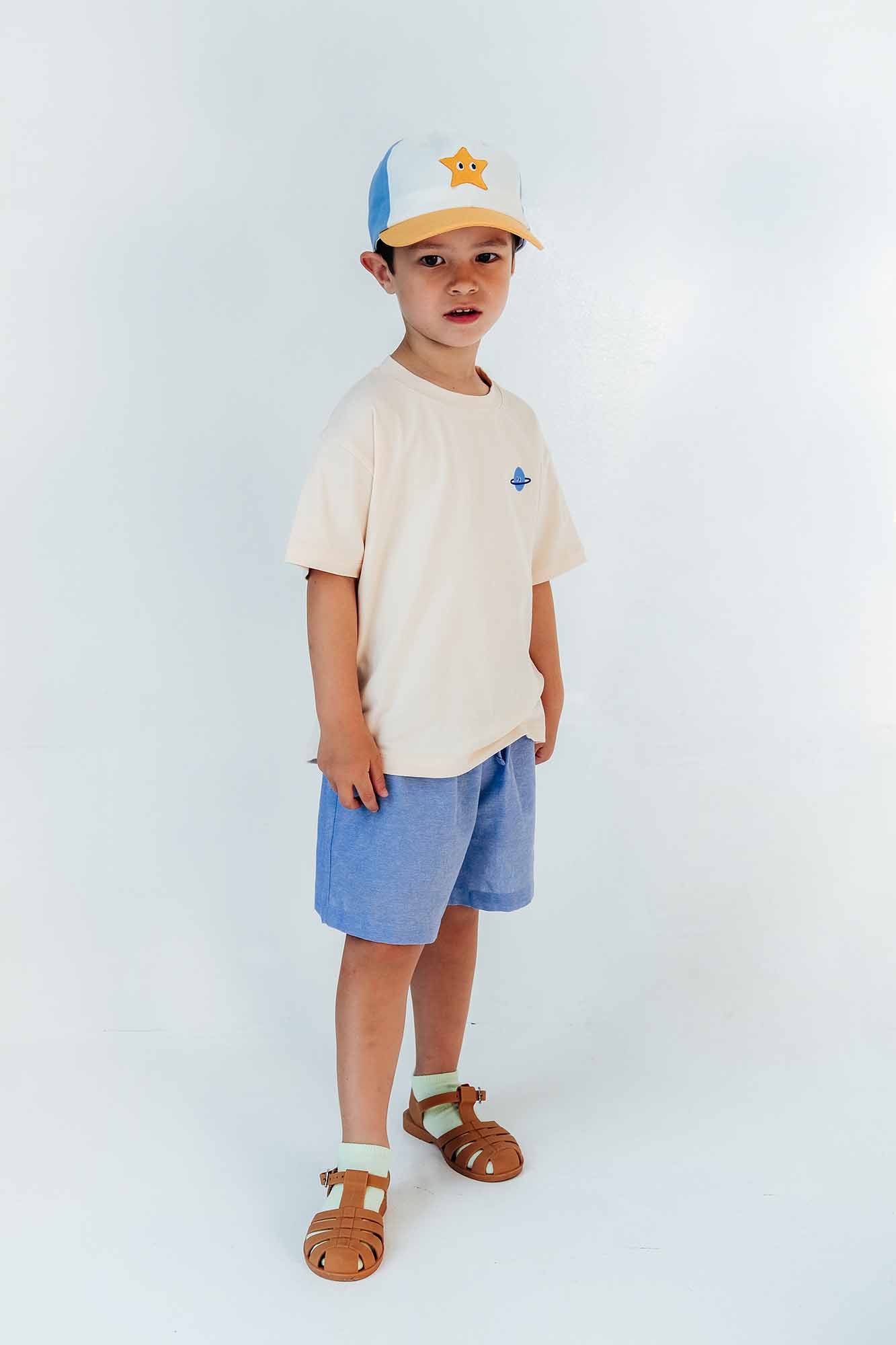 Love You To Infinity And Beyond Cream Oversized Tee