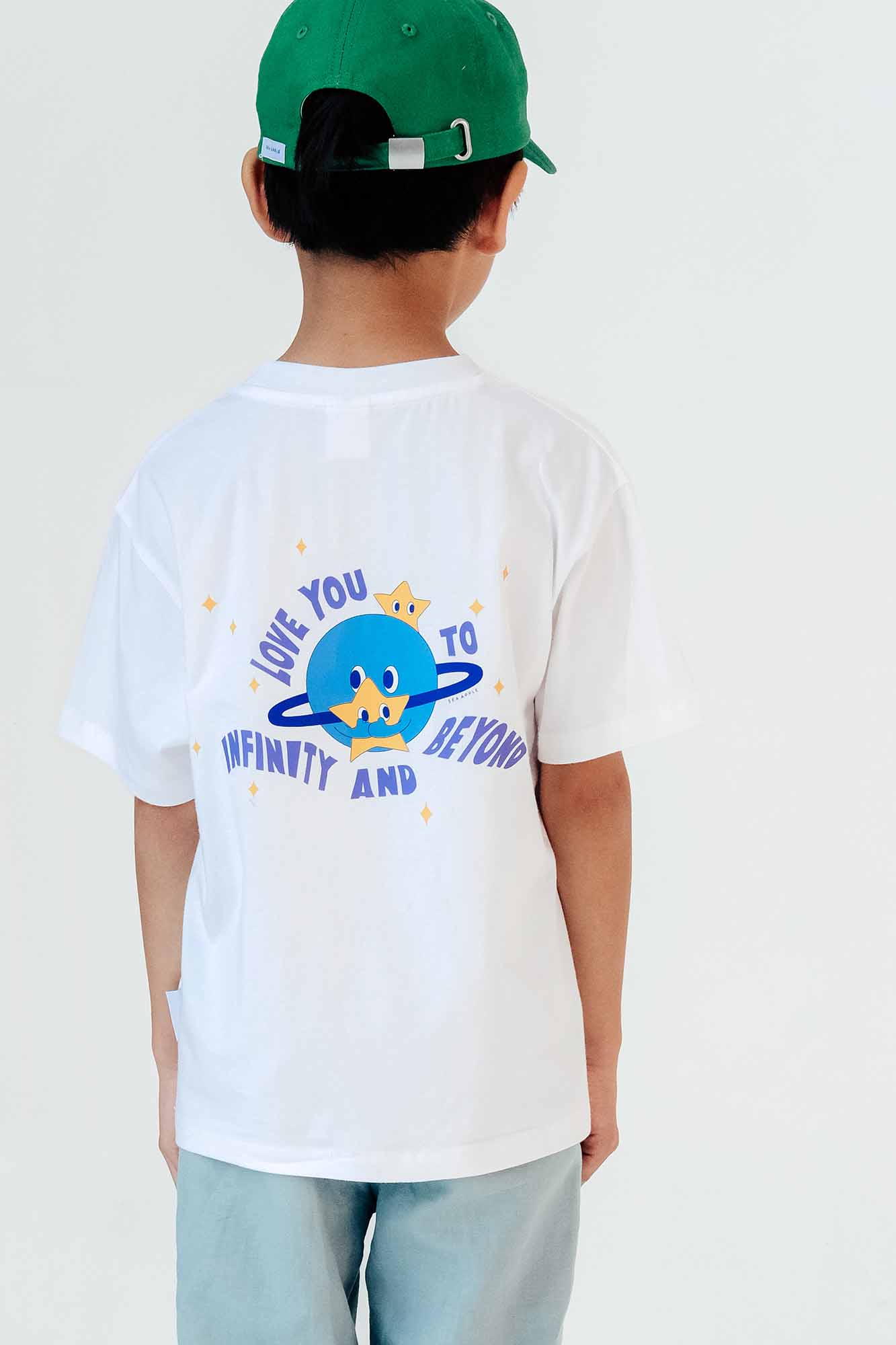 Love You To Infinity And Beyond Cloud Oversized Tee
