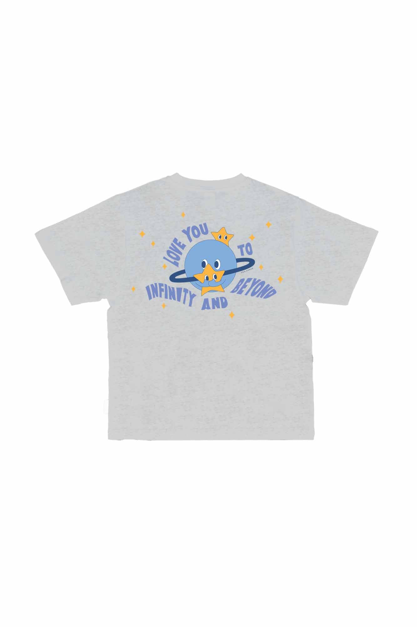 Love You To Infinity And Beyond Dove Oversized Tee