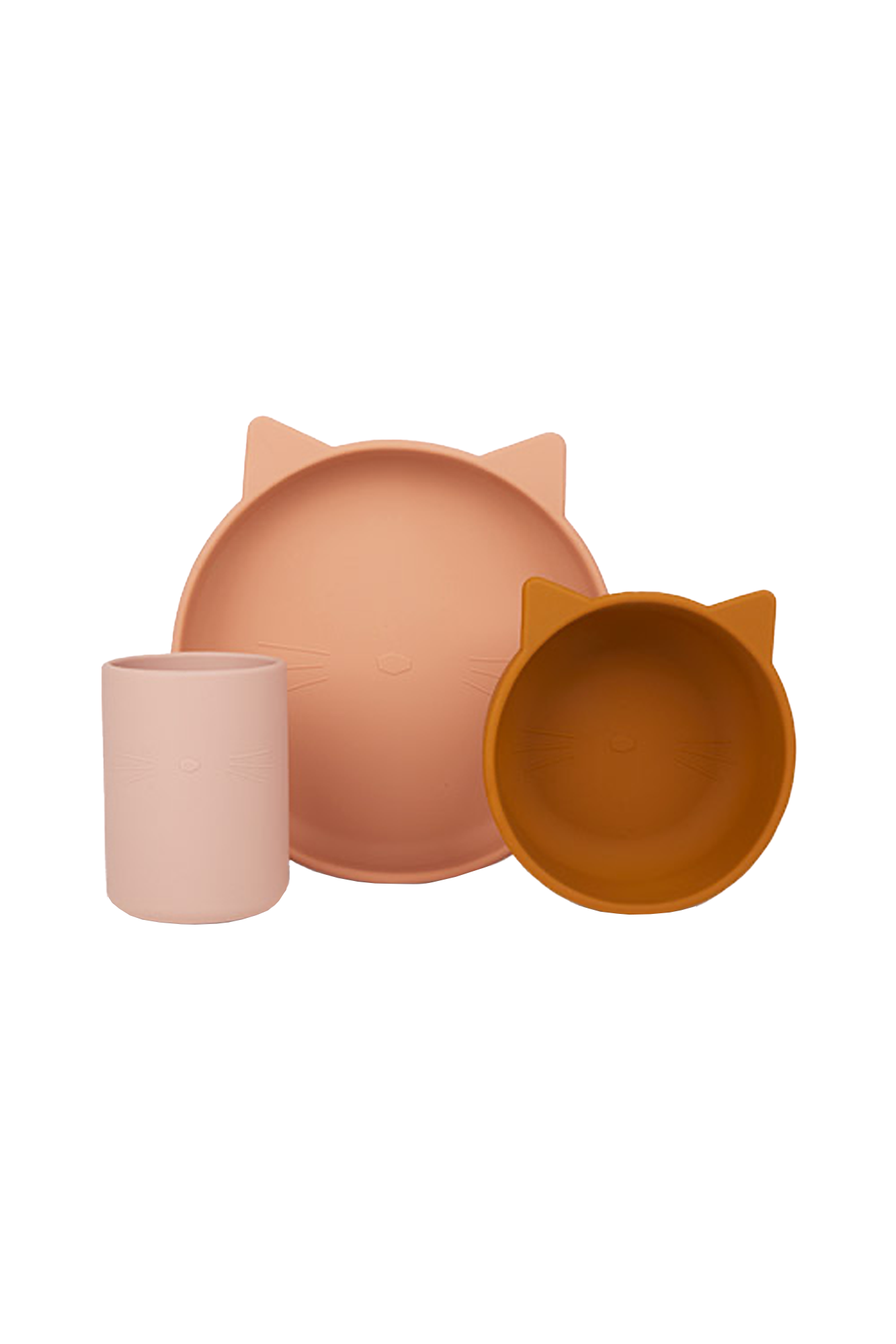 Liewood Cyrus Silicone Junior Set Cat/Rose Multi Mix