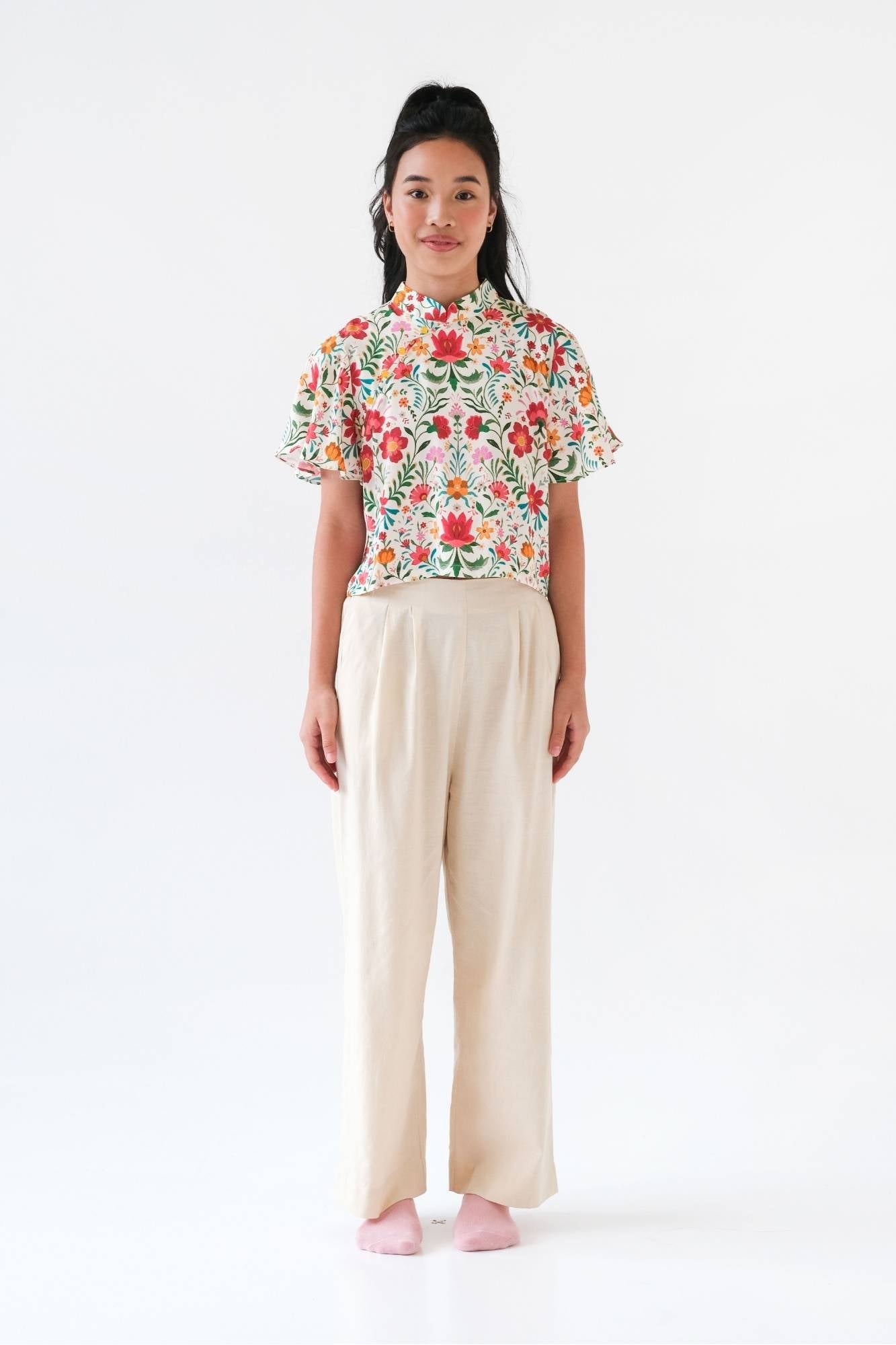Mexican Rose Tweens Olivia Top