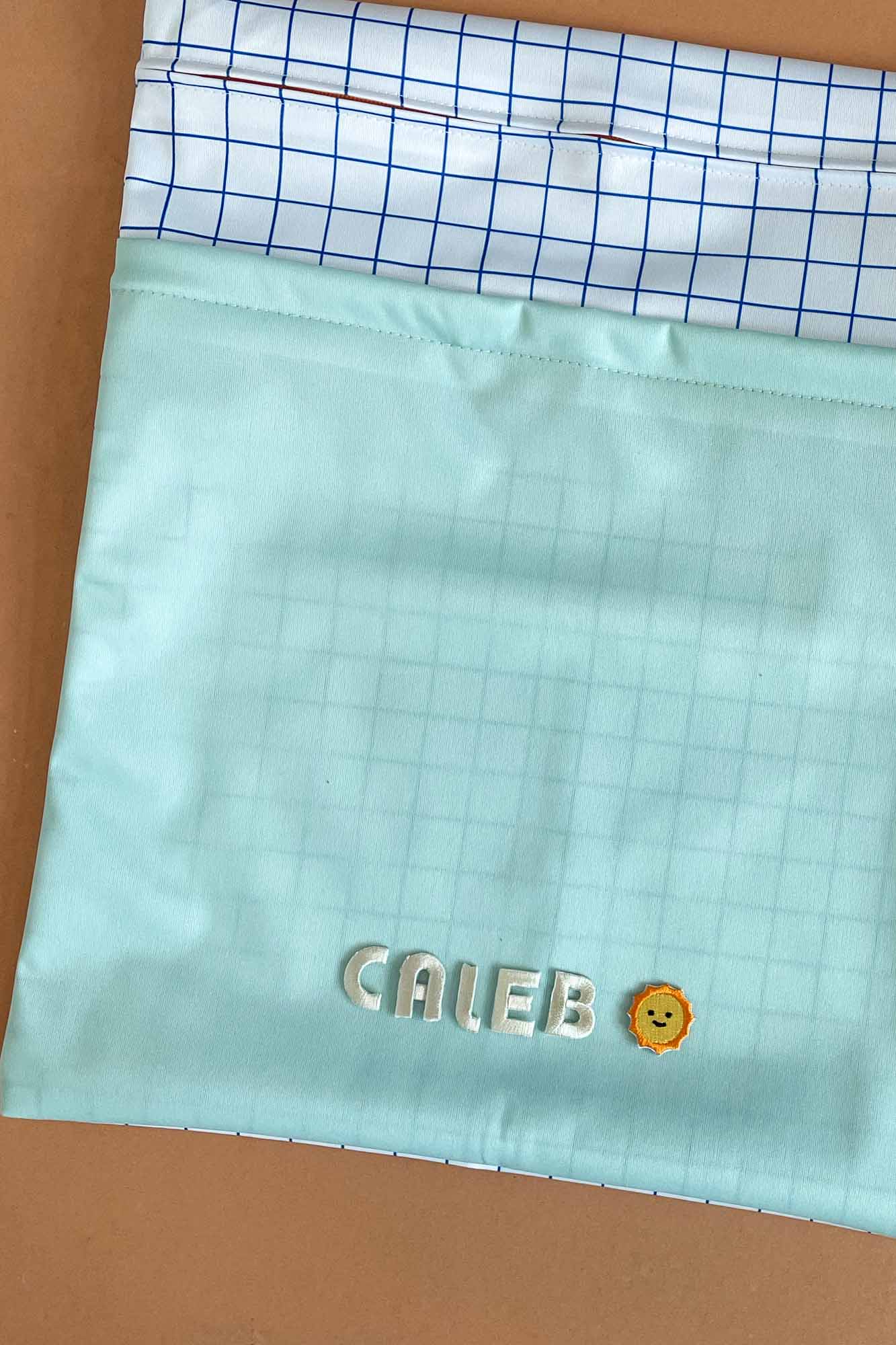 Personalisable Mint Wet Bag
