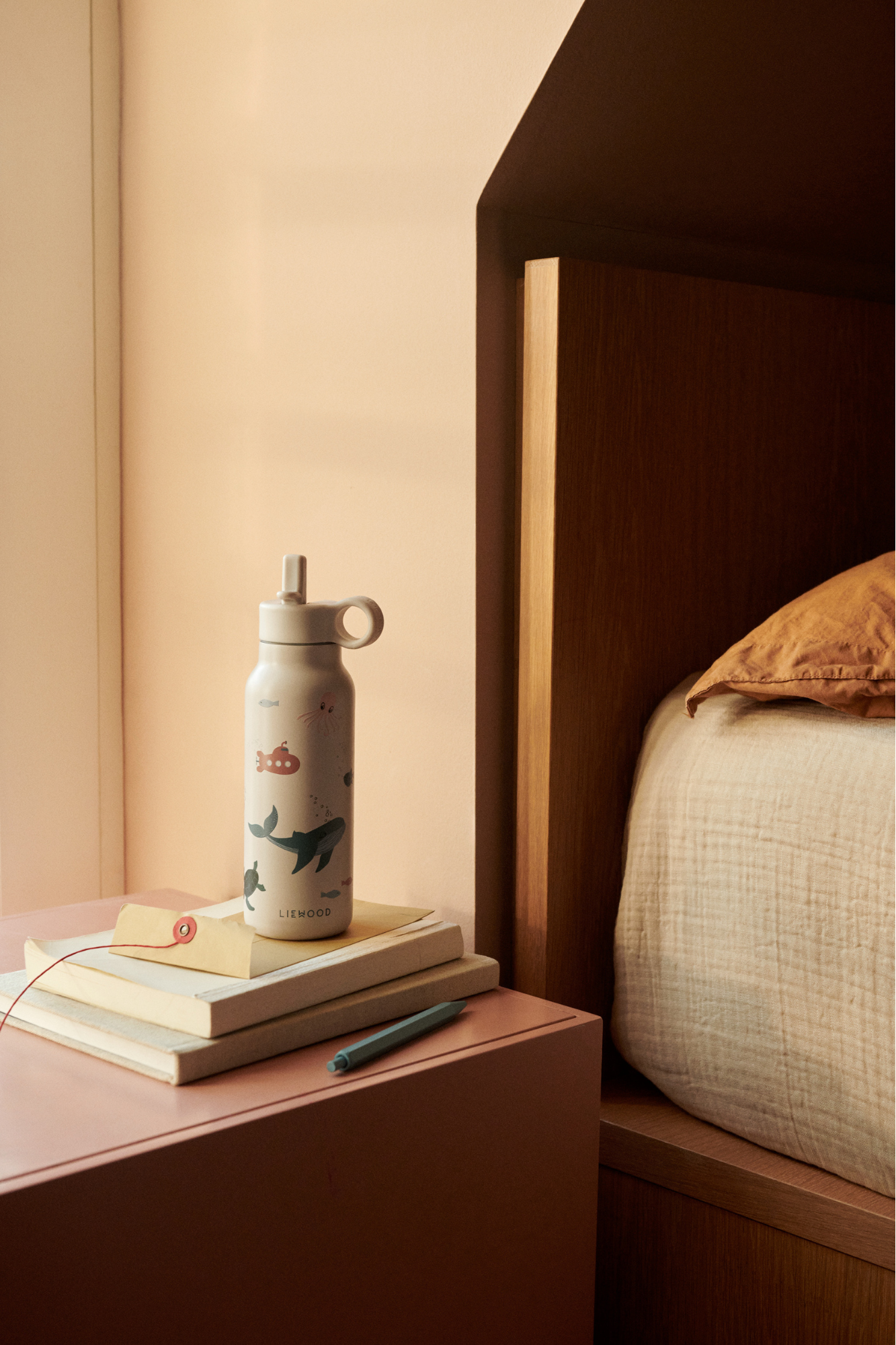 Liewood Sea Creature/Sandy Water Bottle