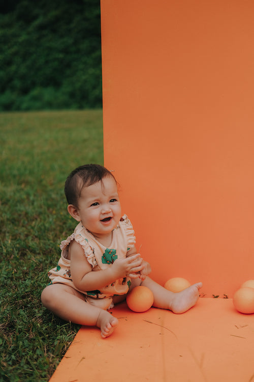 Baby Girl Orange Tree Gift Set