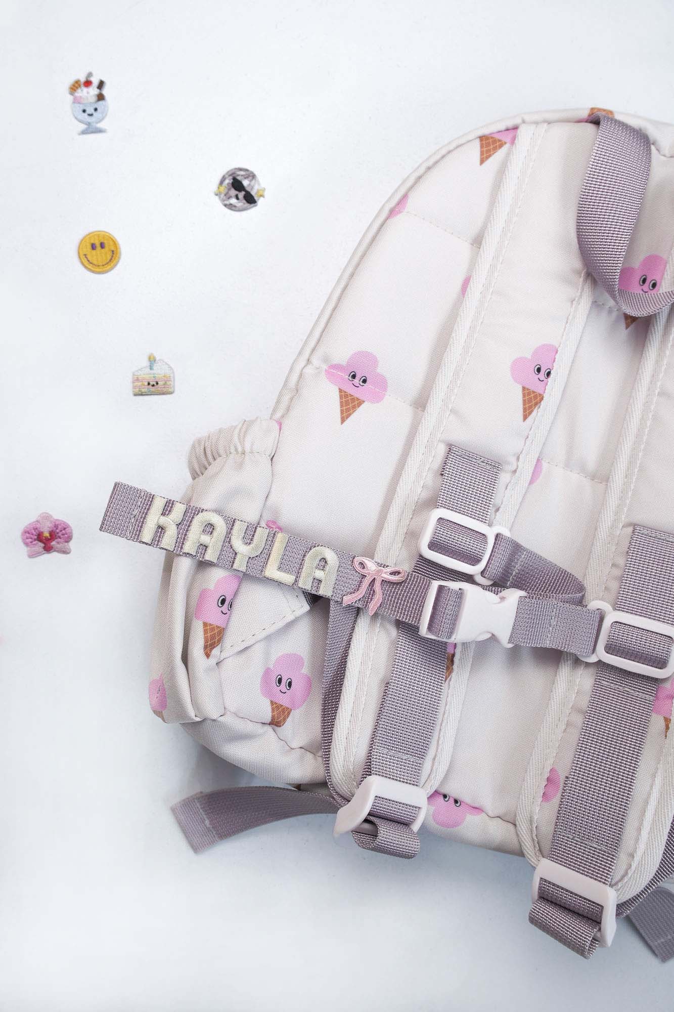 Personalisable Little Backpack Ice Cream