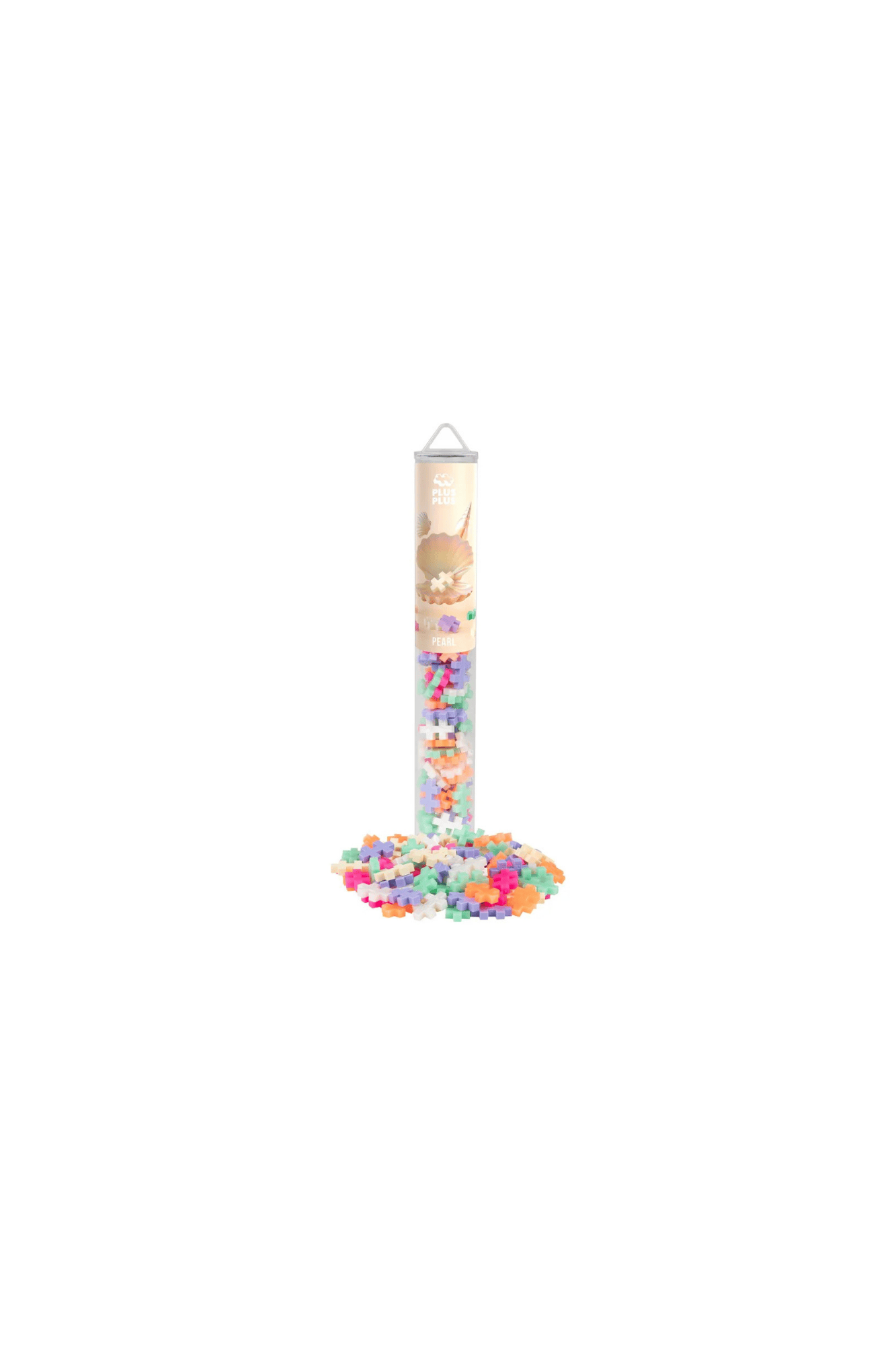 PLUS-PLUS Pearl mix - 100 pieces Tube