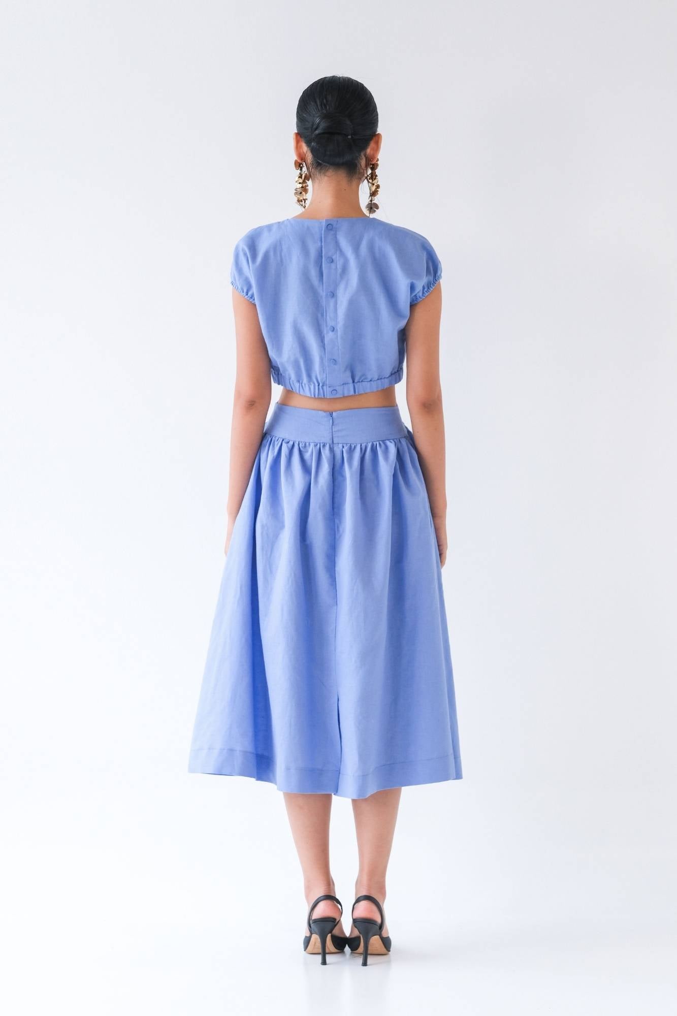 Periwinkle Cutout Dress