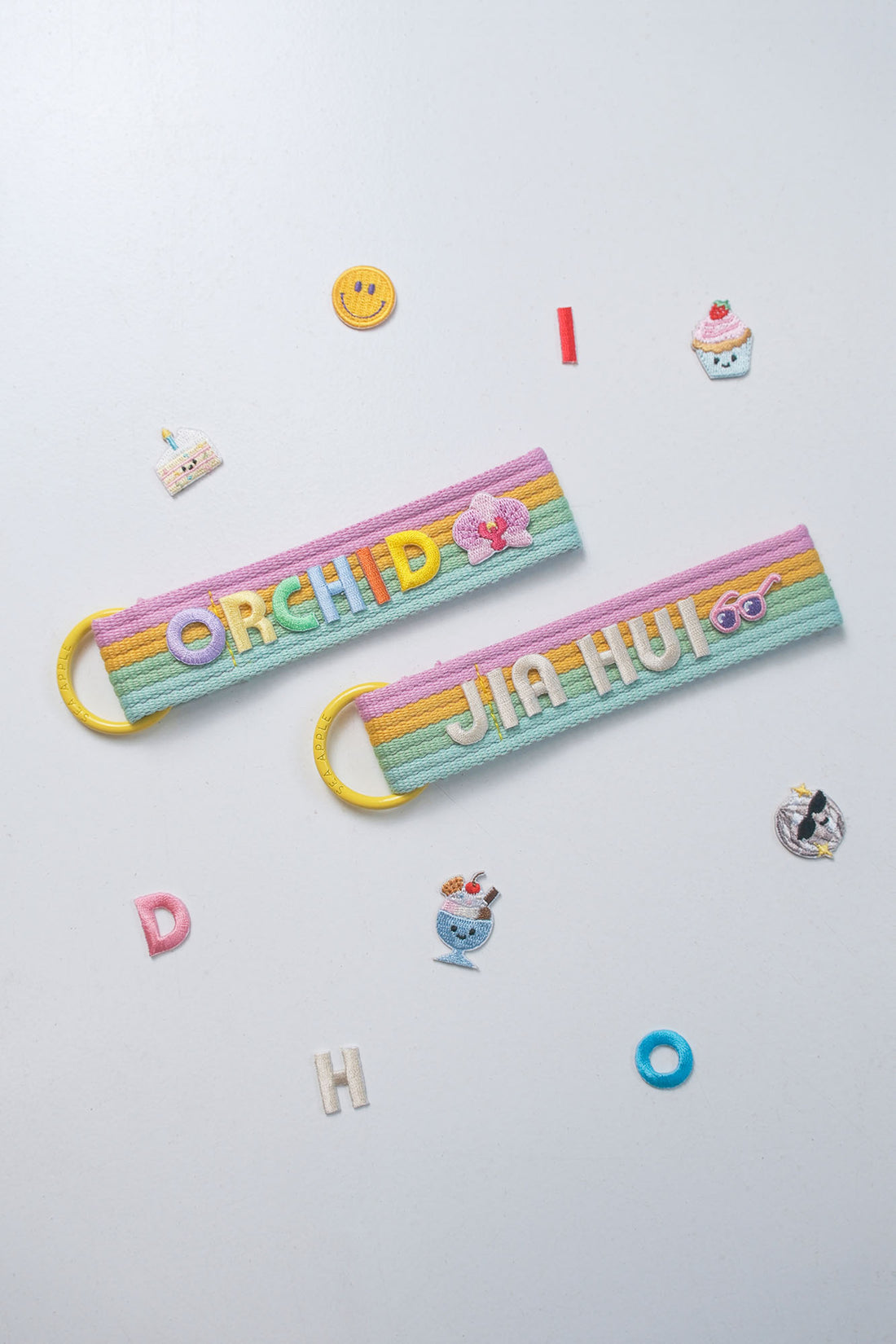 Personalisable Rainbow Name Tag