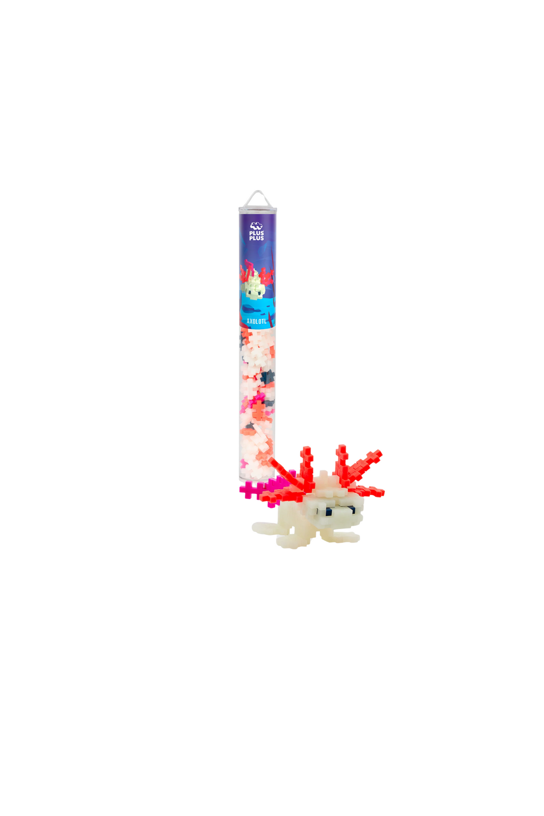 PLUS-PLUS Axolotl - 100 pieces Tube