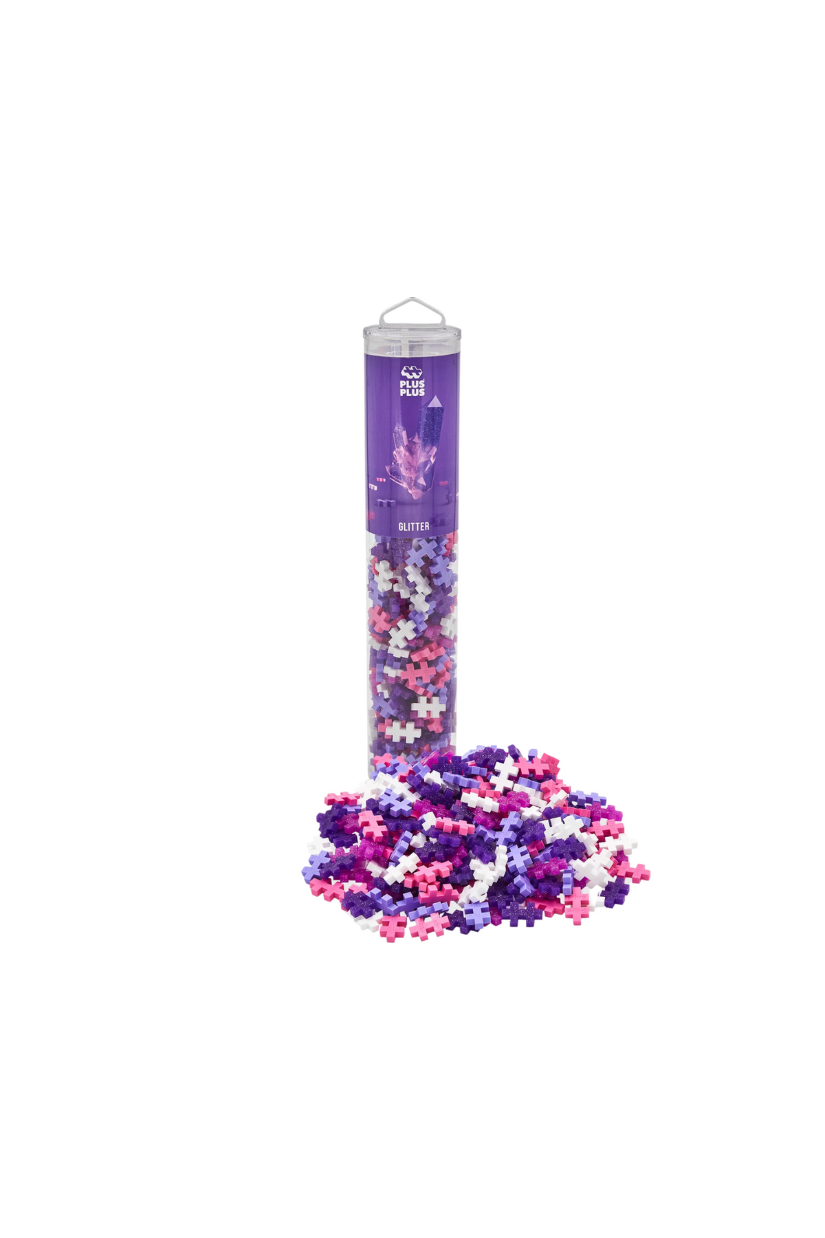 PLUS-PLUS Glitter Mix - 240 pieces Tube