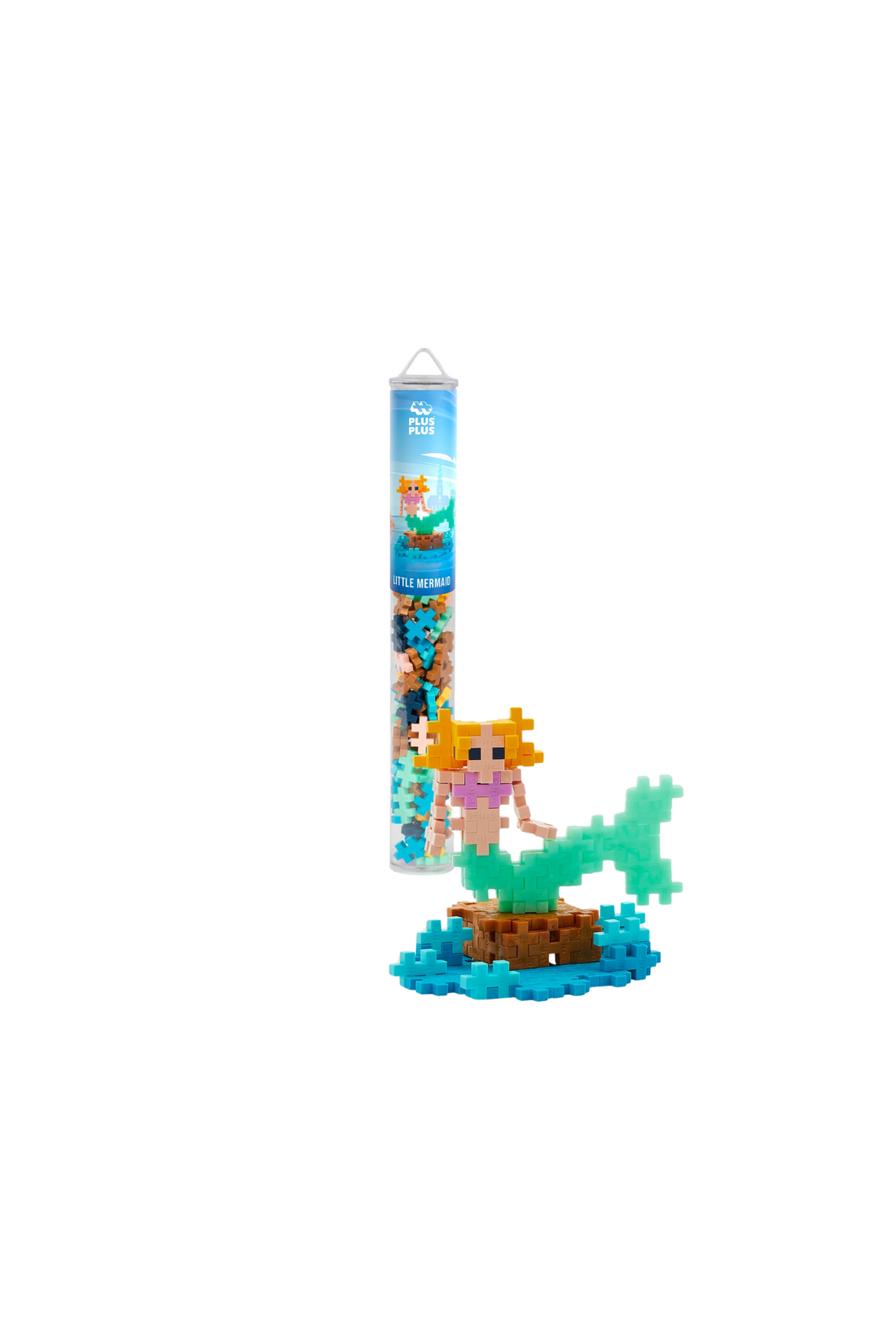 PLUS-PLUS Little Mermaid - 100 pieces Tube