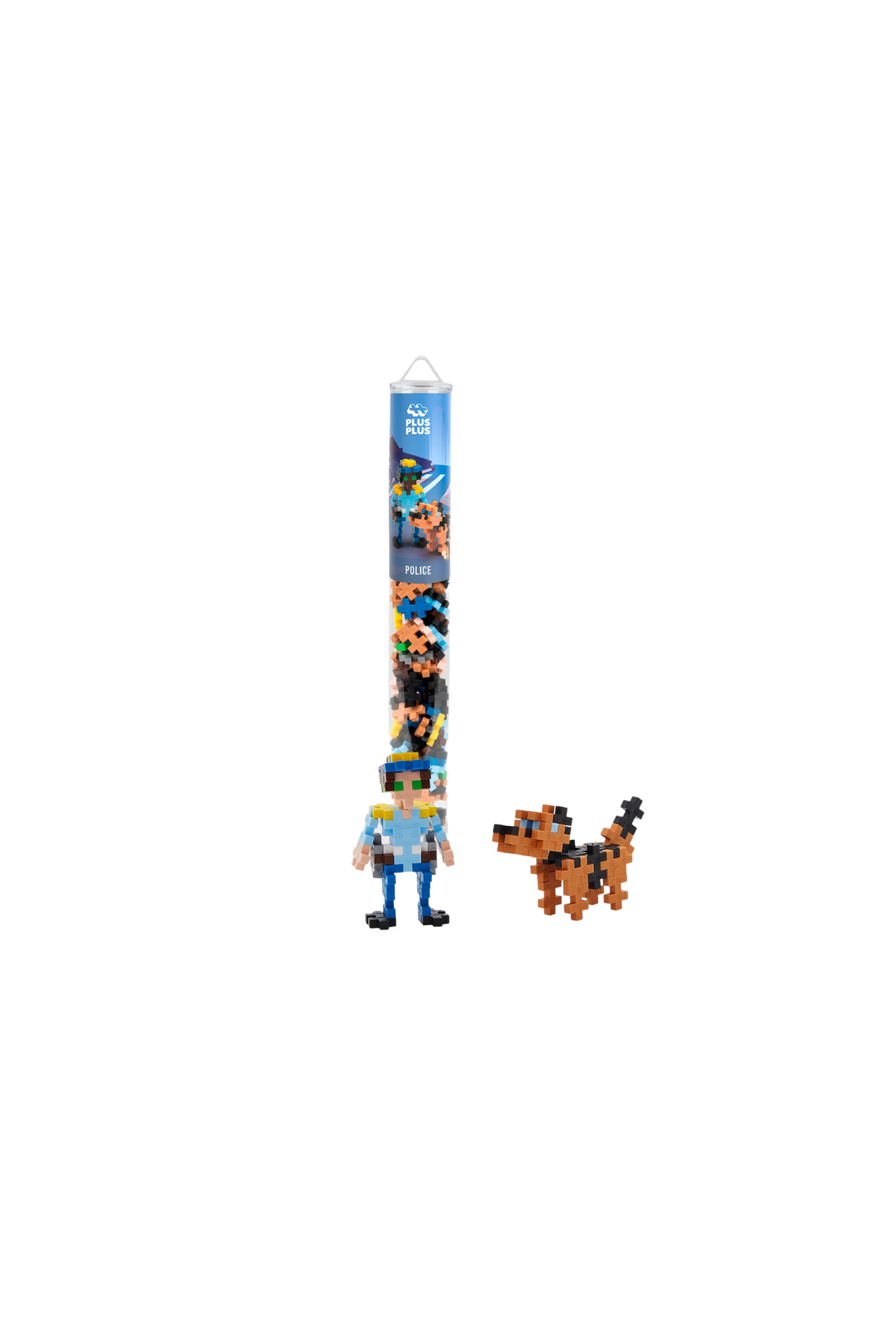 PLUS-PLUS Police - 100 pieces Tube