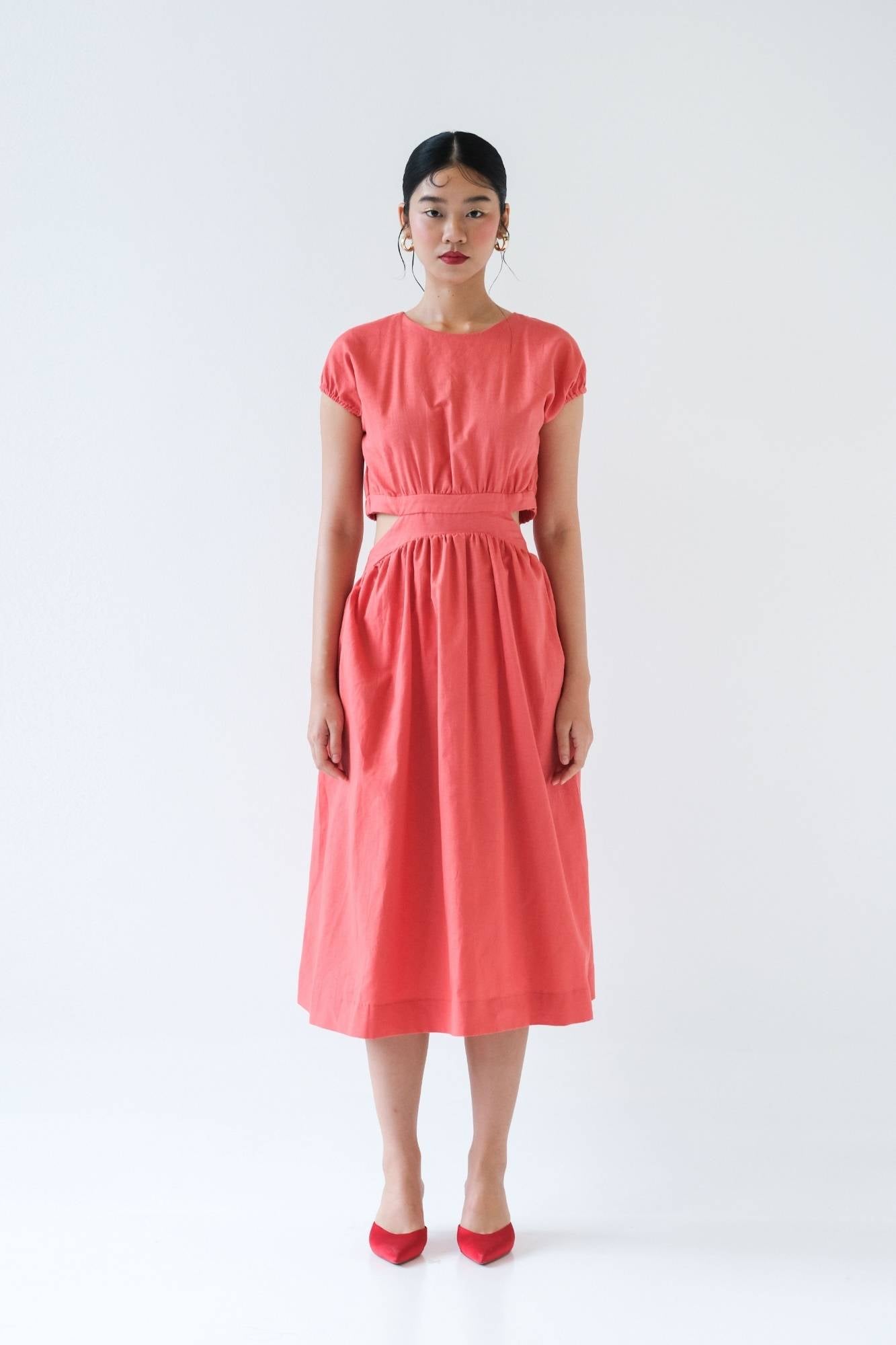 poppy cut out dress PATTERN - Cut Out Dress POPPY - THISISKACHI