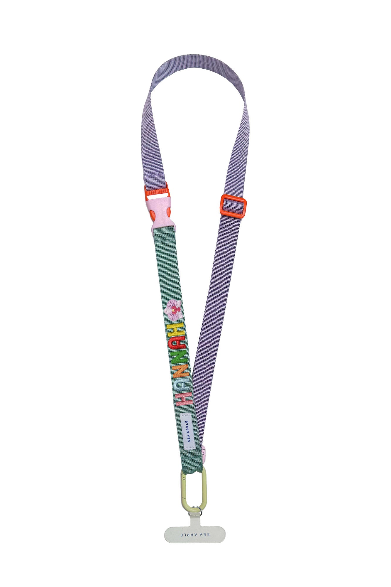Personalisable Purple Lanyard