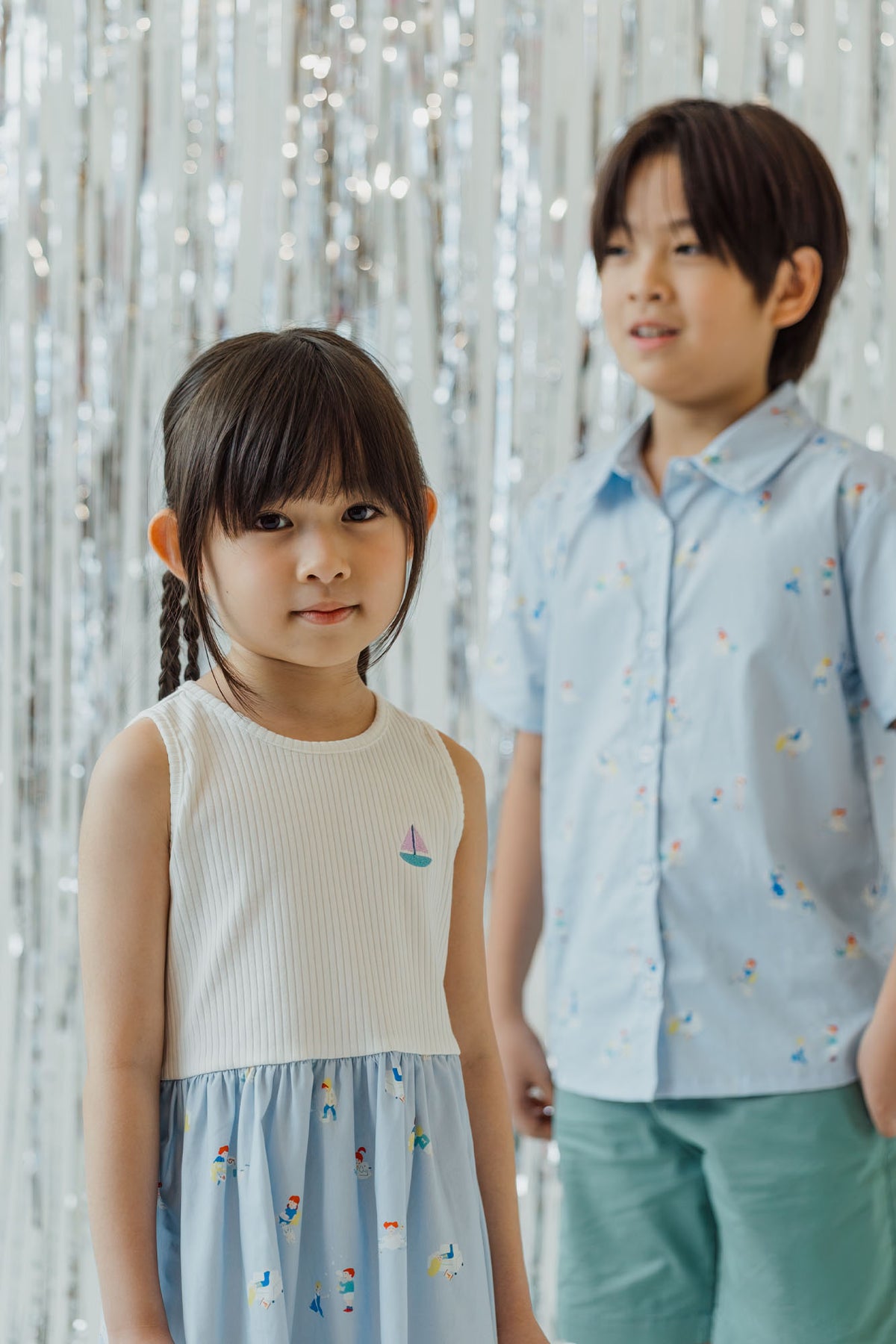 Simple Joys Splice Dress