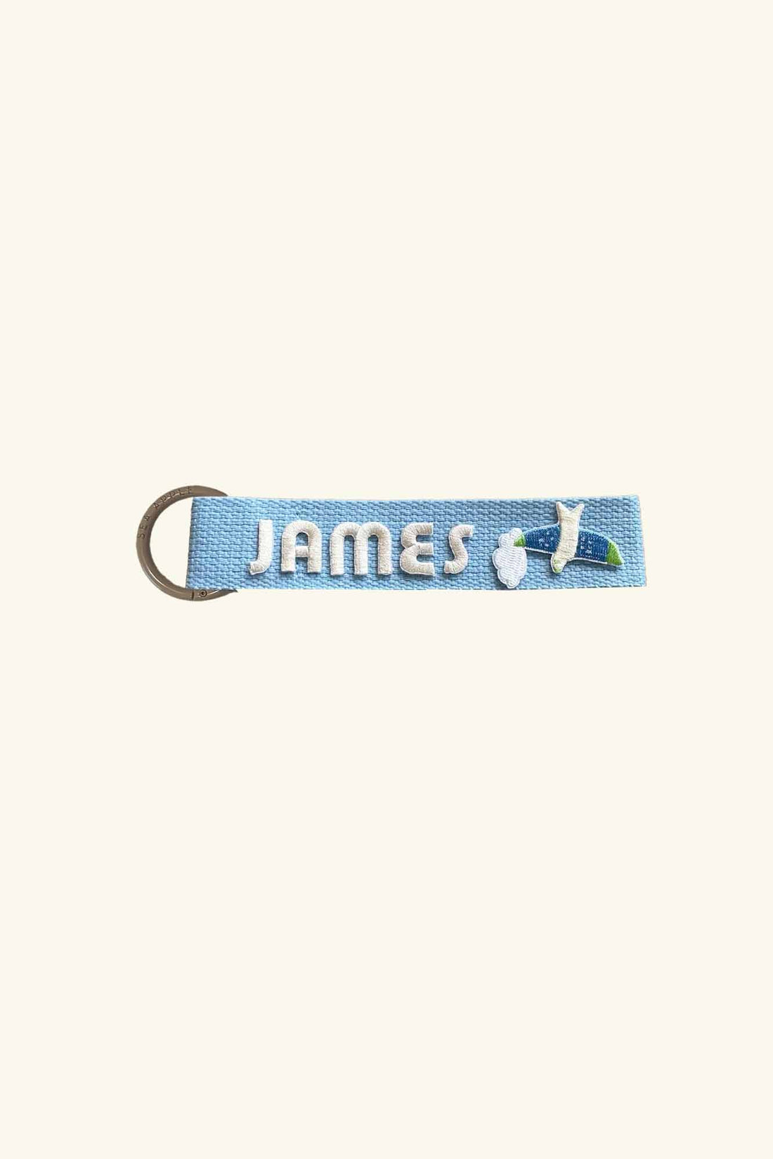 Personalisable Sky Blue Name Tag