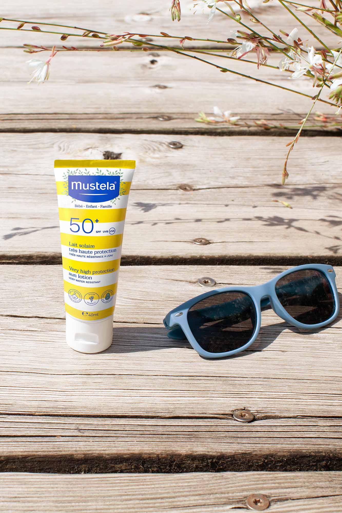 Mustela SPF50 Sun Protection Lotion - 40ml