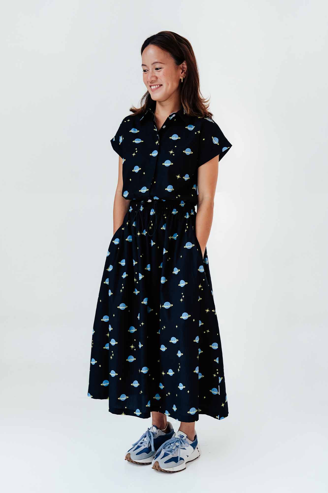 Supernova Ladies Drawstring Shirt