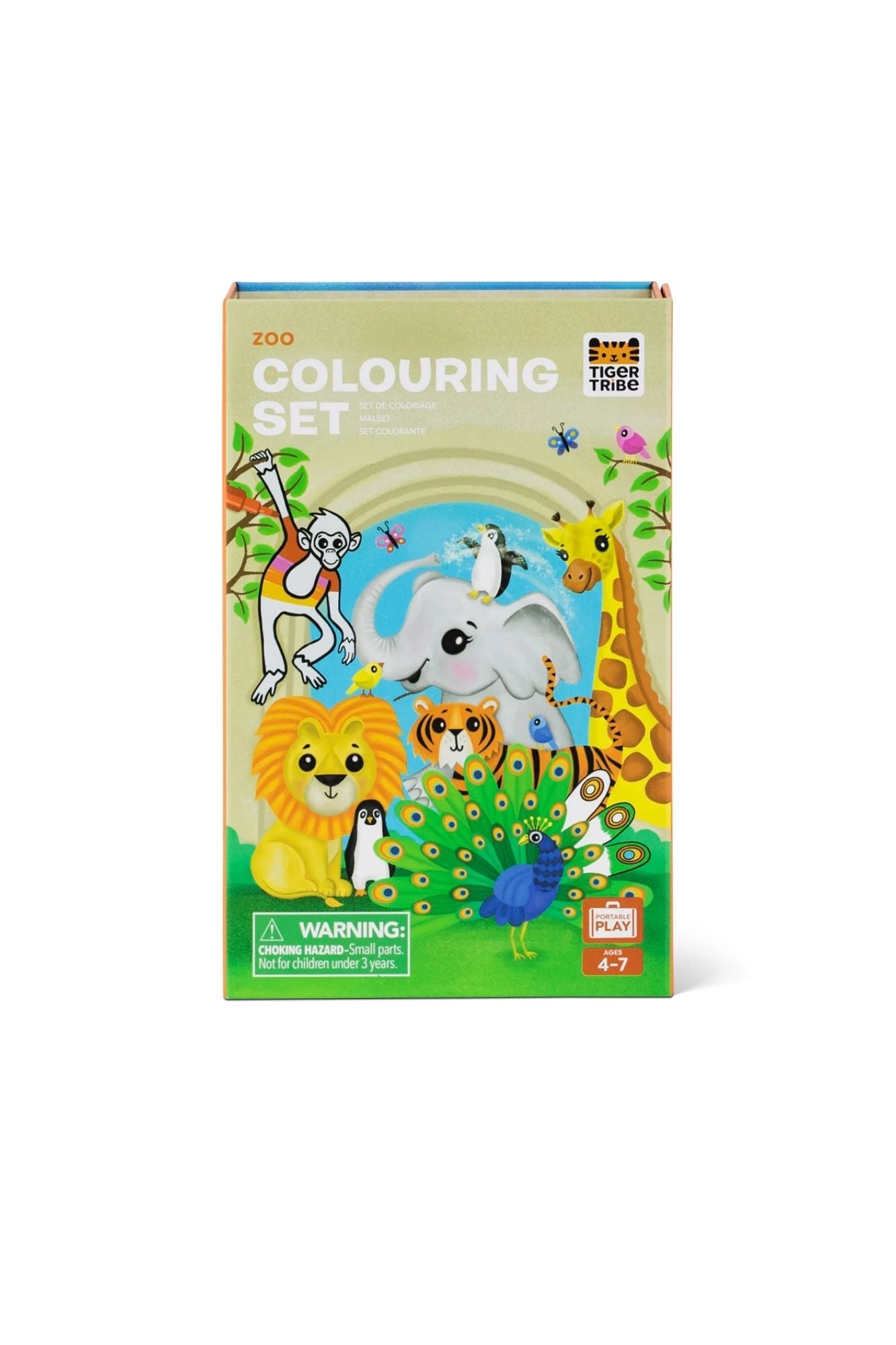 TIGER TRIBE COLOURING SET ZOO – Sea Apple