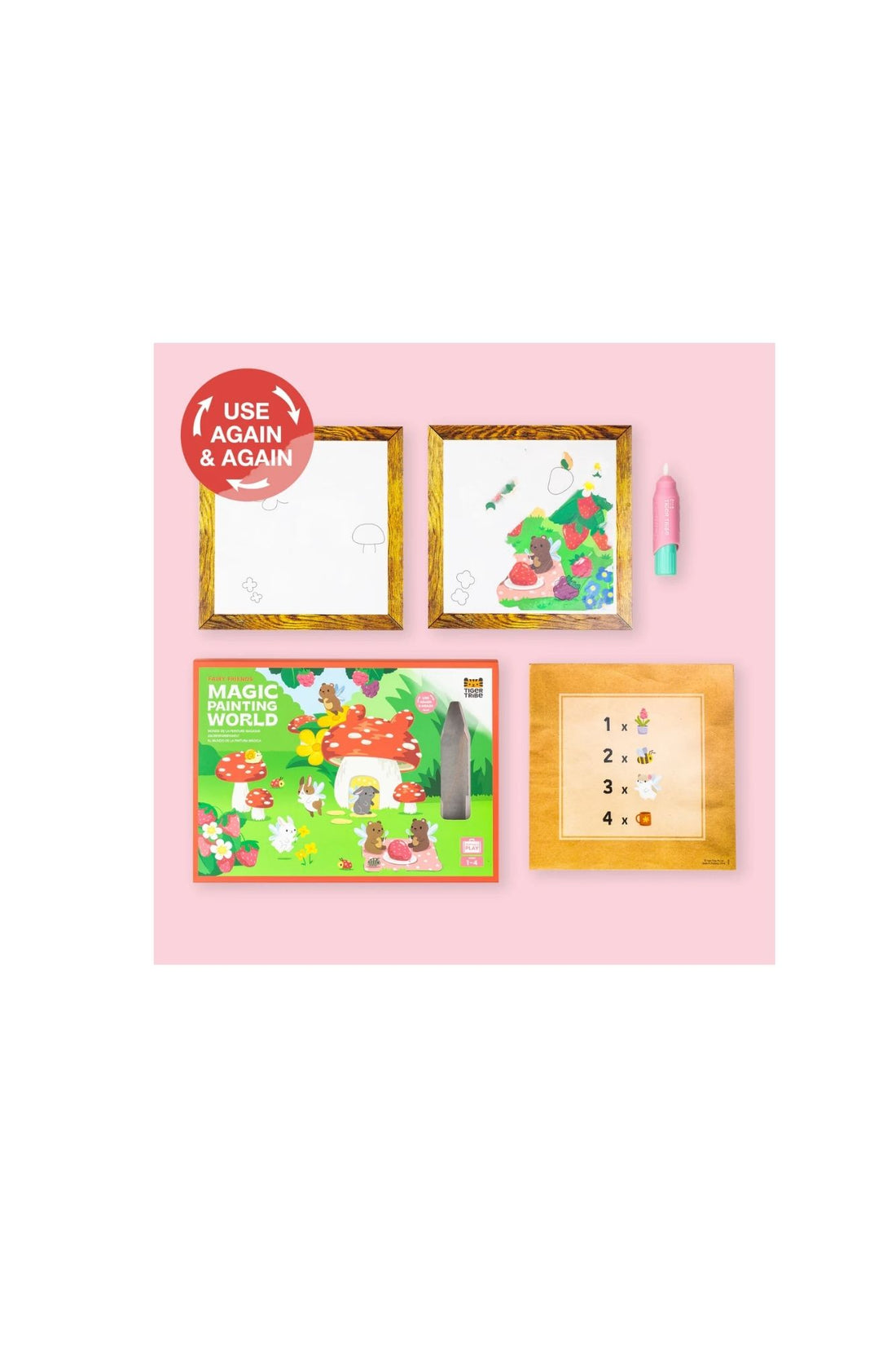 TIGER TRIBE MAGIC PAINT WORK FAIRY FRIENDS