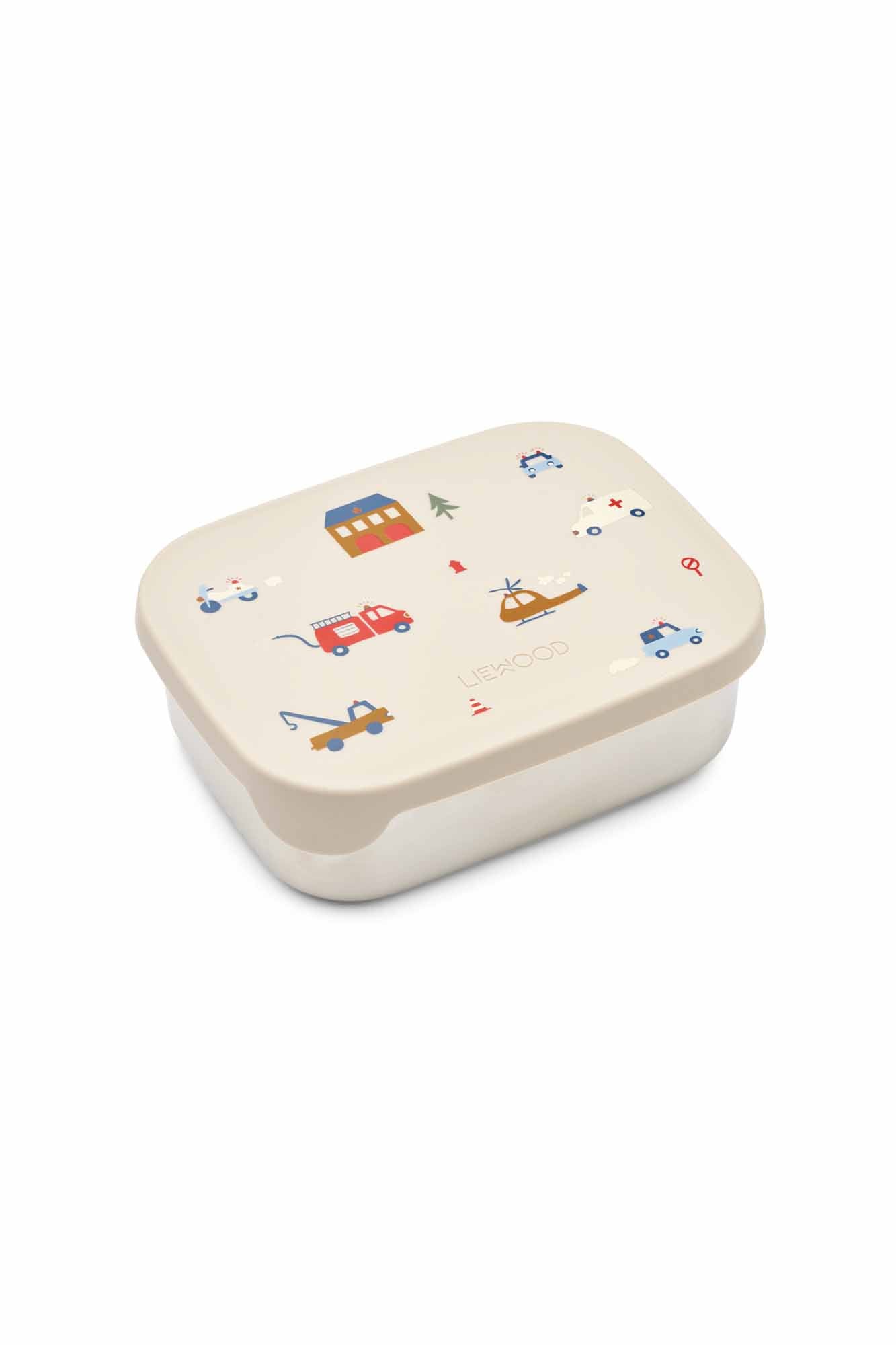 Liewood Arthur Lunch Box Emergency Vehicle/Sandy