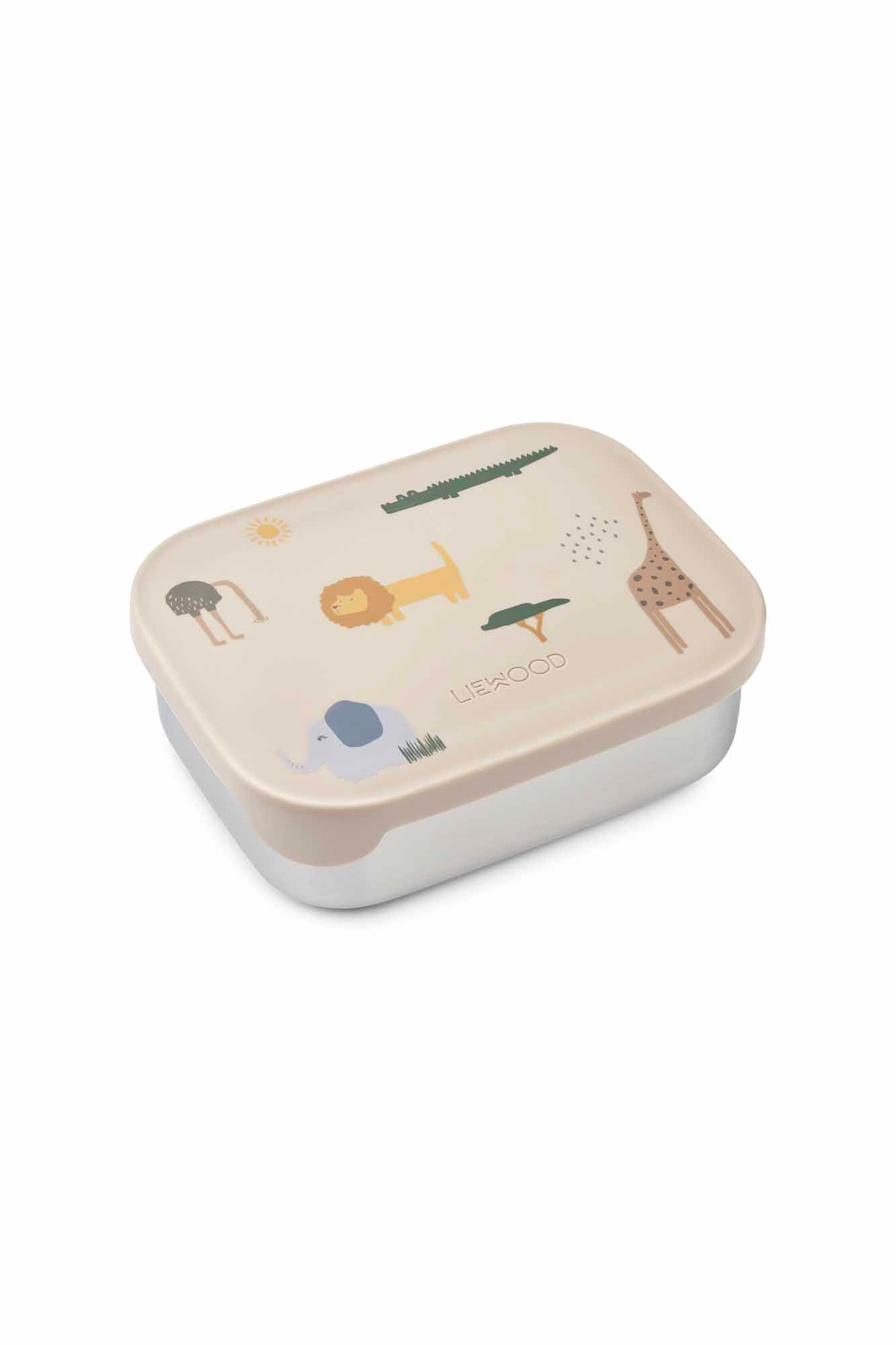 Liewood Arthur Lunch Box Safari/Sandy Mix