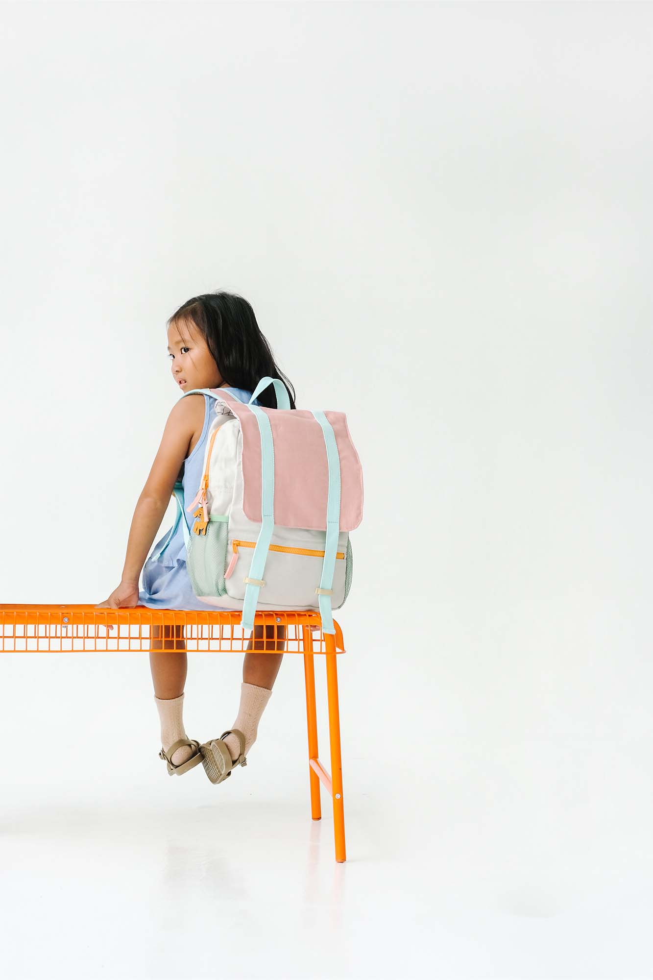Personalisable 365 Backpack Pink Colour Block