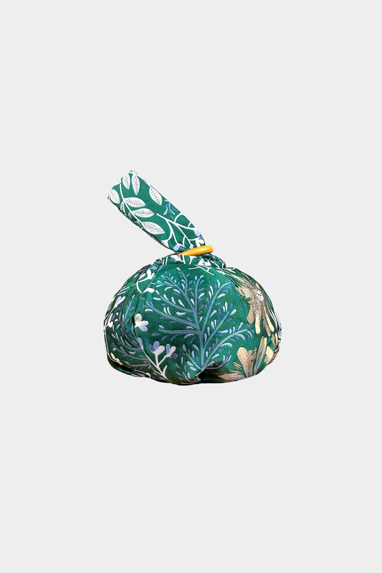 Seaside Garden Jacquard Lantern Bag