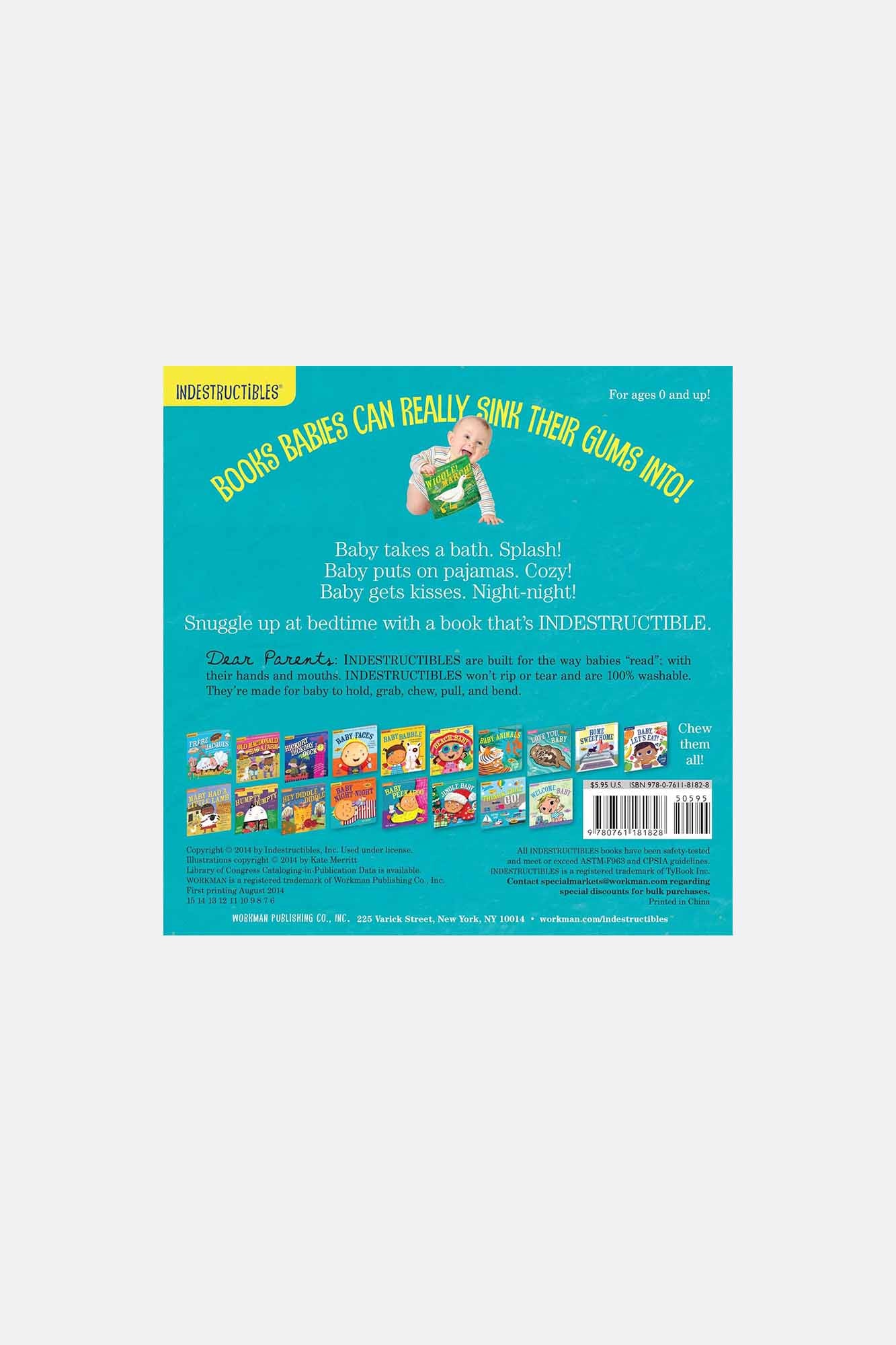 Indestructibles: Baby Night-Night - Paperback