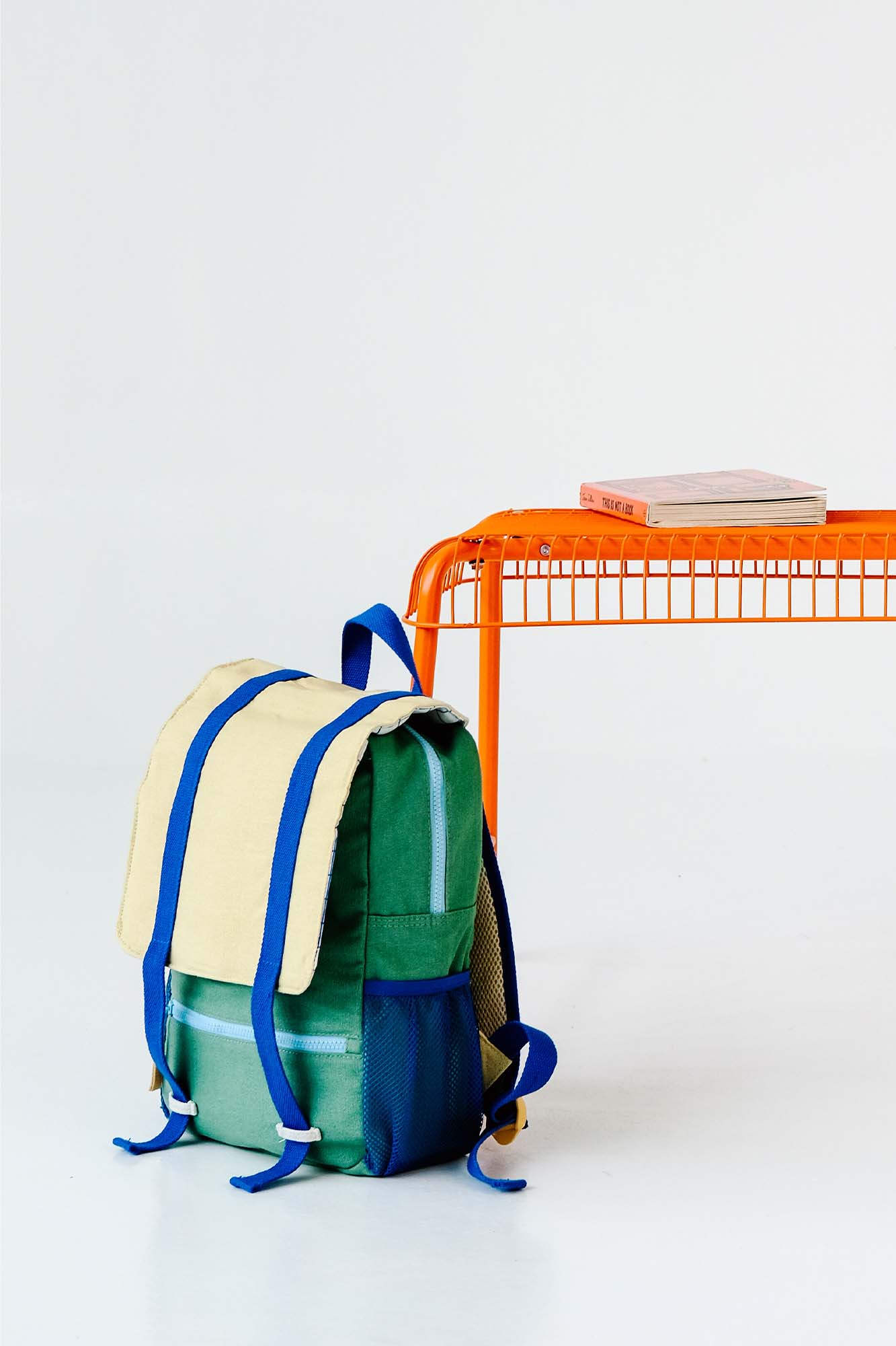 Personalisable 365 Backpack Blue Colour Block