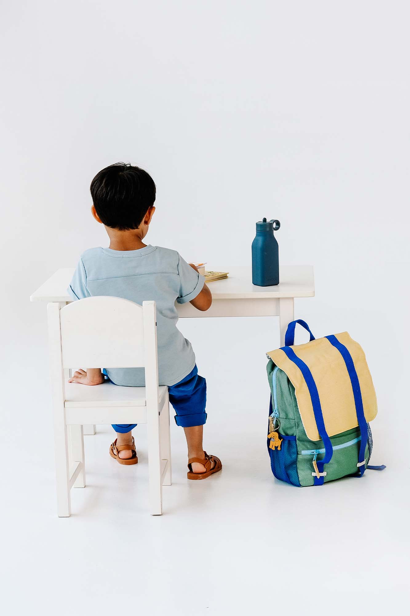 Personalisable 365 Backpack Blue Colour Block