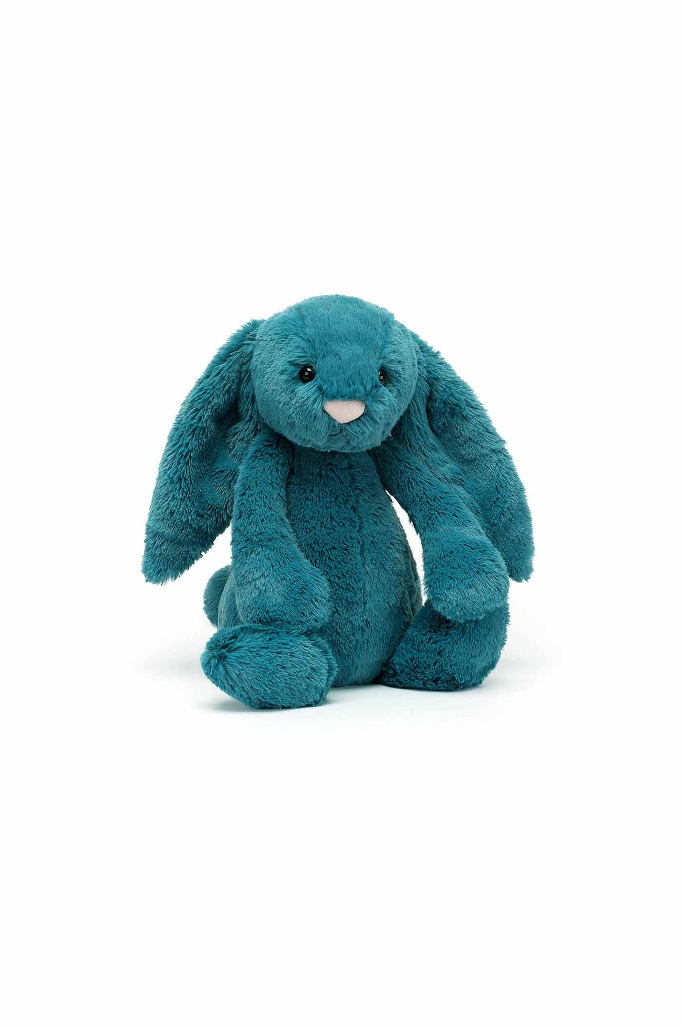 Personalisable Jellycat Bashful Mineral Blue Bunny Medium Sea Apple