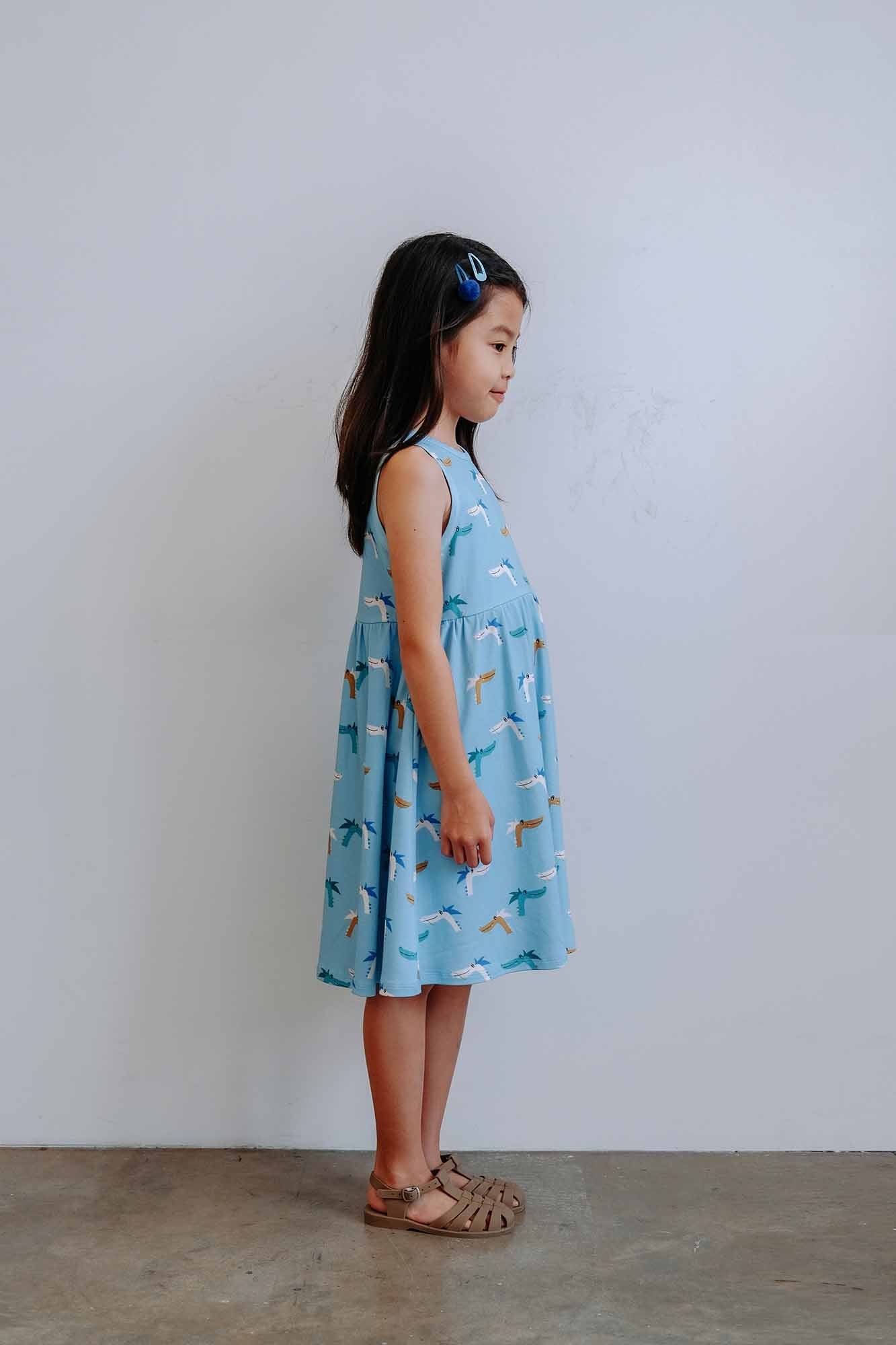 Cloud Dragon Sleeveless Dress