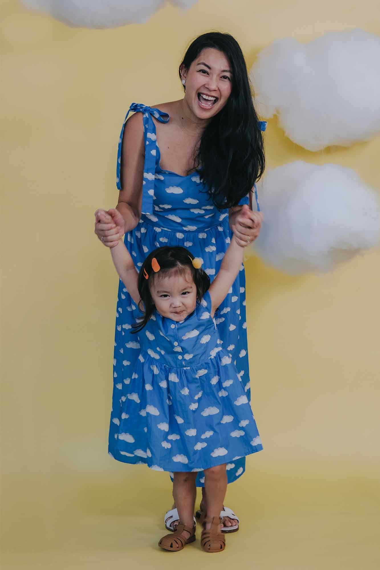 Blue Skies Vest Dress