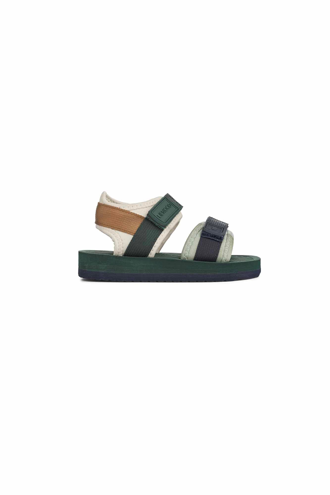 Liewood Hunter Green Mix Monty Sandals