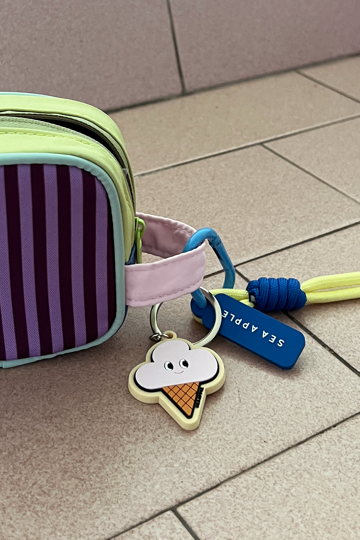 Ice Cream Keychain
