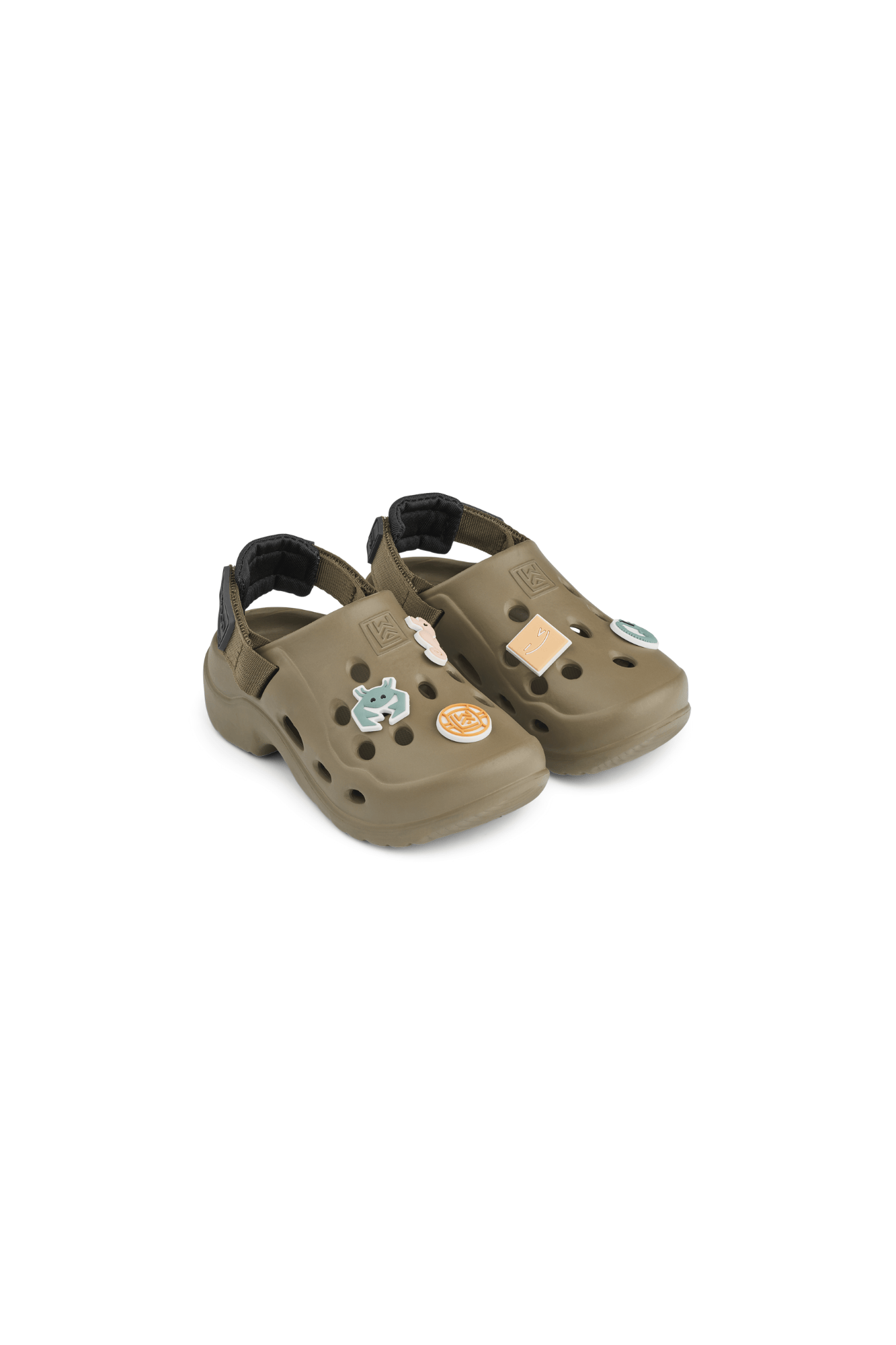 Liewood Khaki/ Black Milas Sandals
