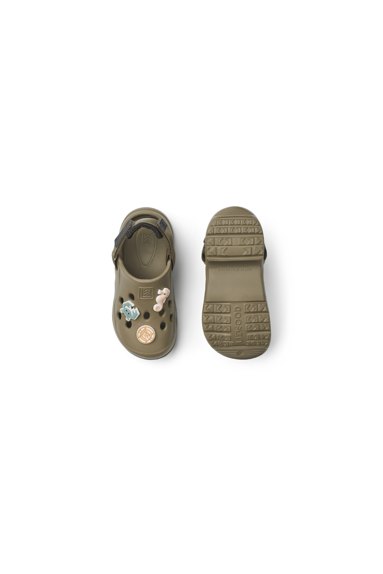 Liewood Khaki/ Black Milas Sandals