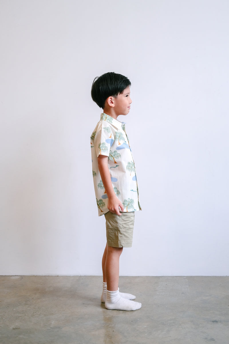 Cloud In Spring Collared Shirt